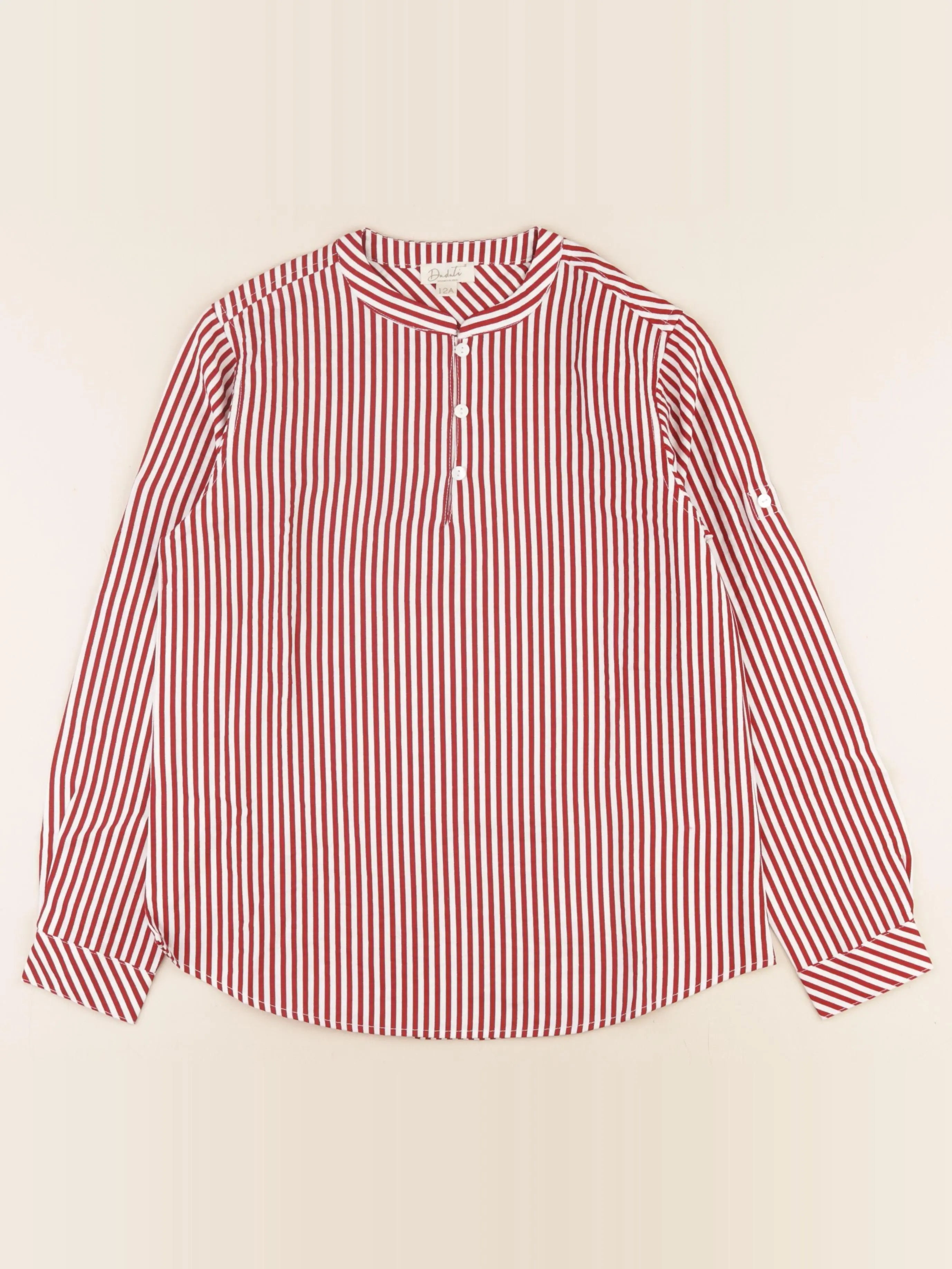 Dadati - chemise rouge - 12 ans