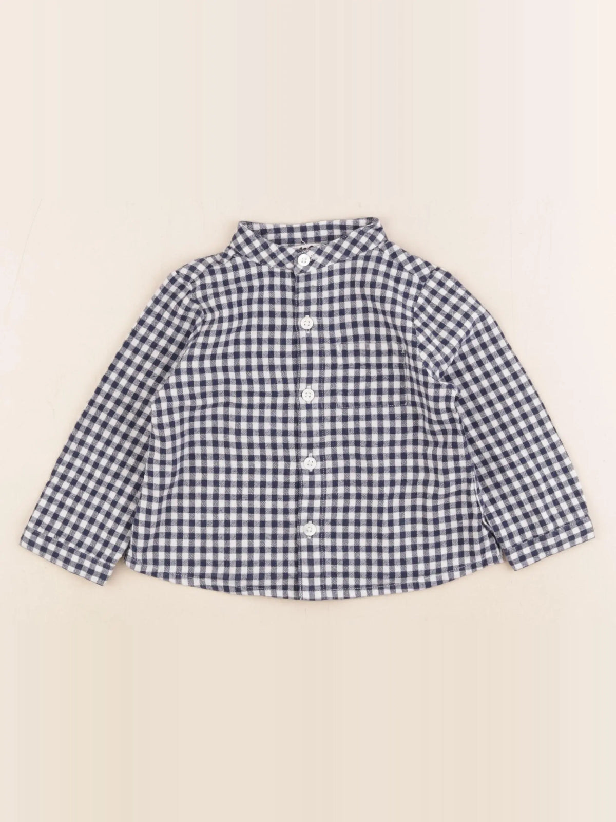 Cyrillus - chemise bleu - 12 mois