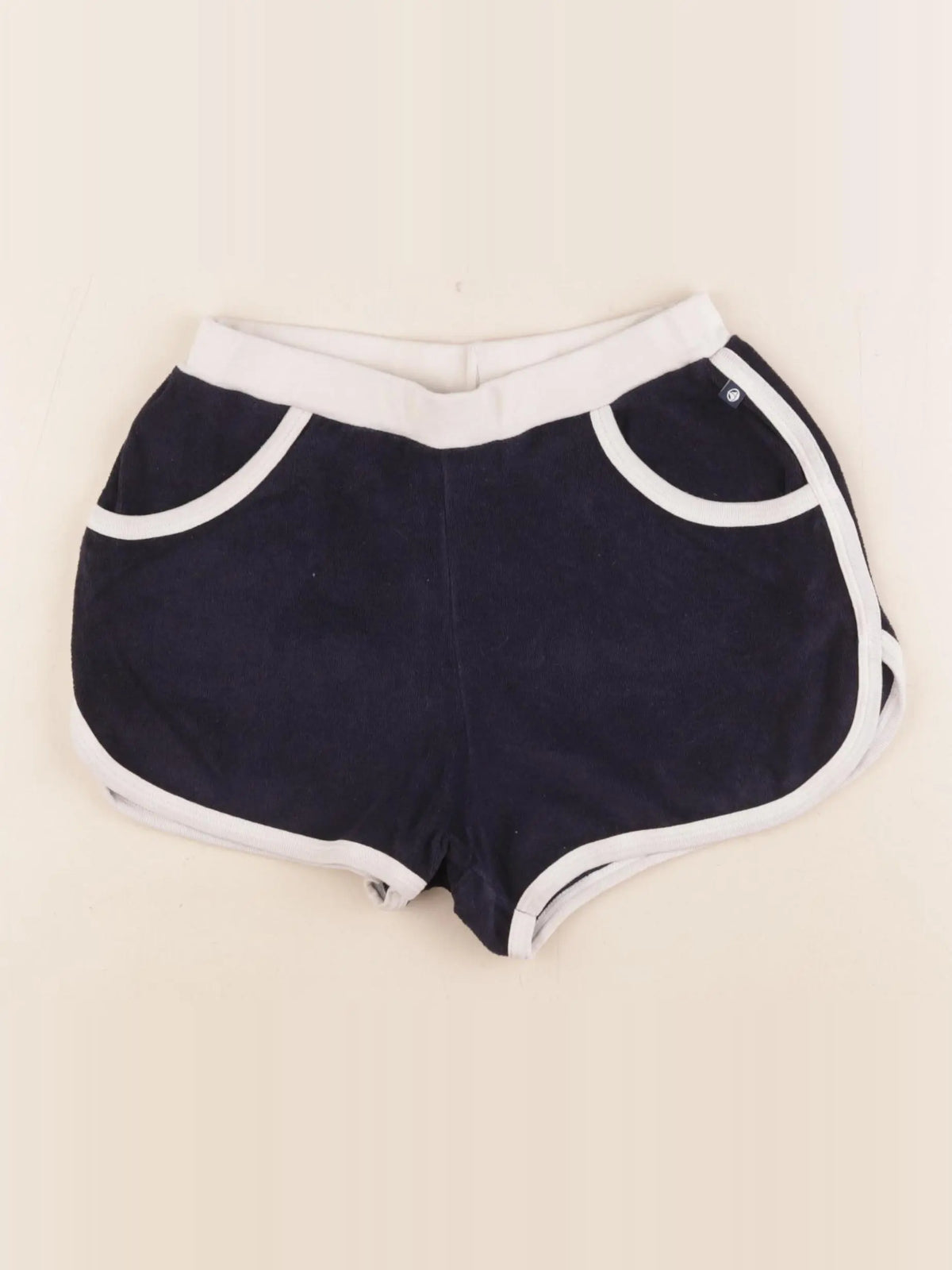 Petit Bateau - short bleu - 10 ans