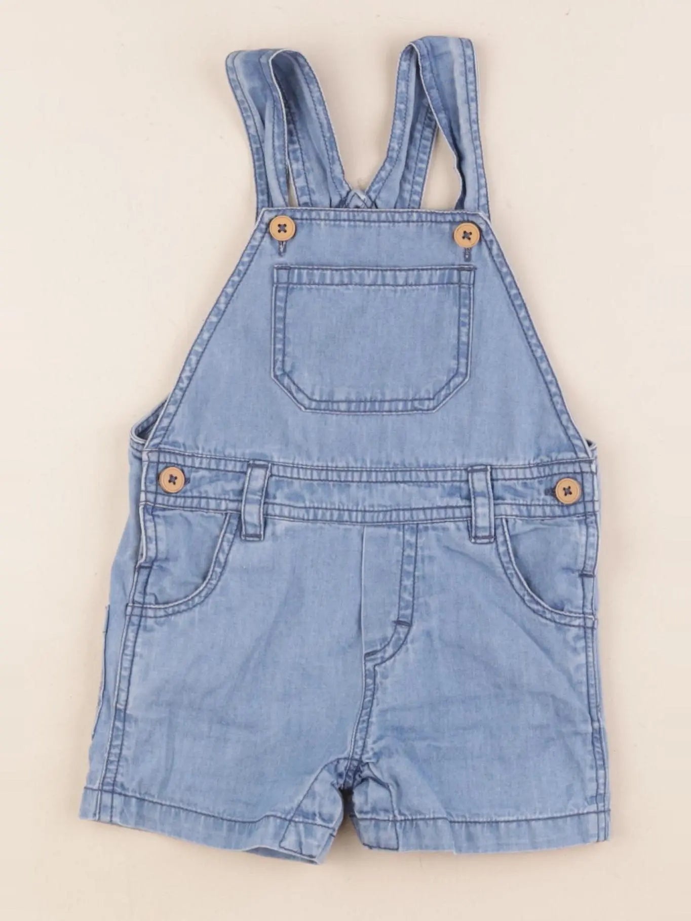 Boutchou - salopette bleu - 12 mois
