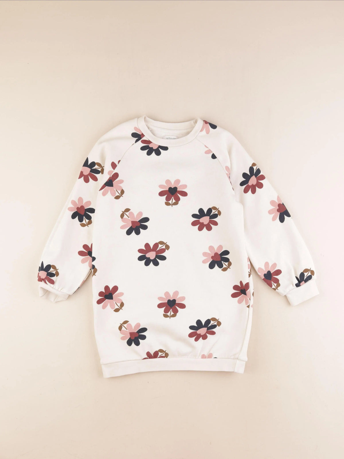 Vertbaudet - robe beige - 8 ans