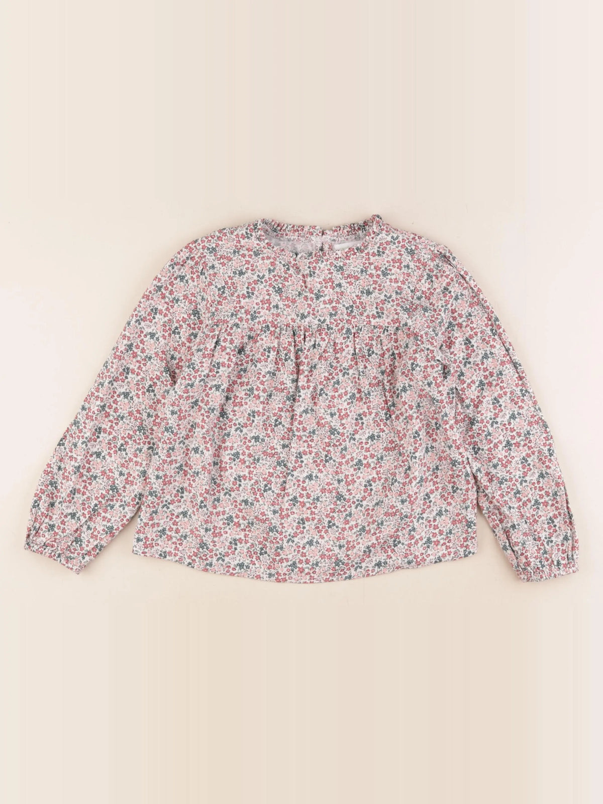 Vertbaudet - blouse multicolore - 7 ans