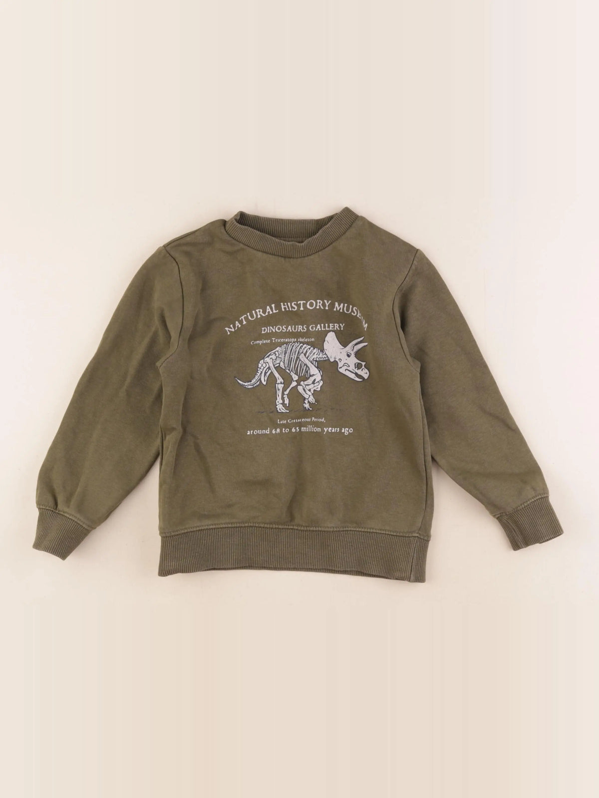 Vertbaudet - sweat vert - 5 ans