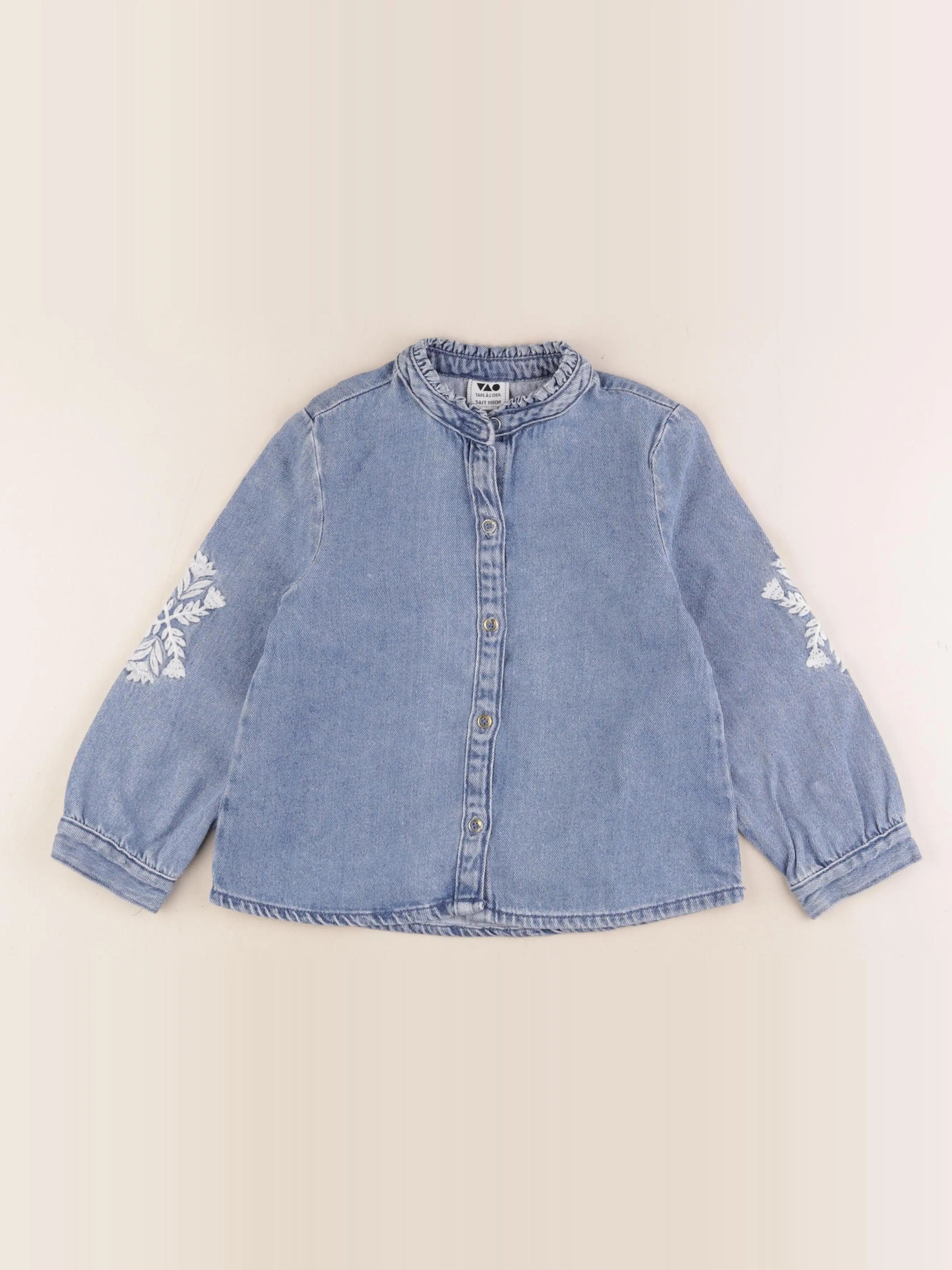 Tape à l'oeil - chemise bleu - 5 ans