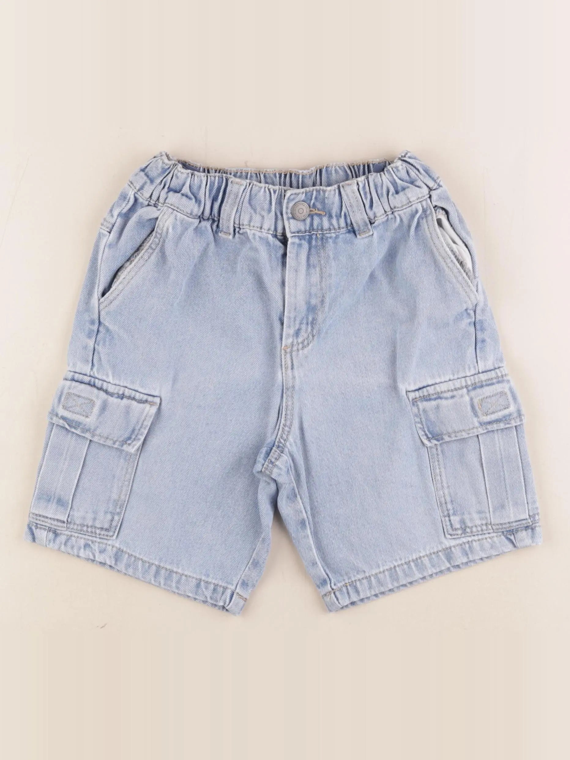 Tape à l'oeil - short bleu - 8 ans