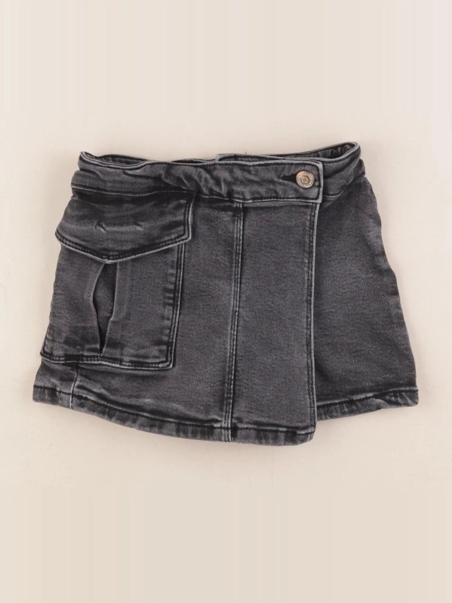 Tape à l'oeil - jupe short gris - 4 ans