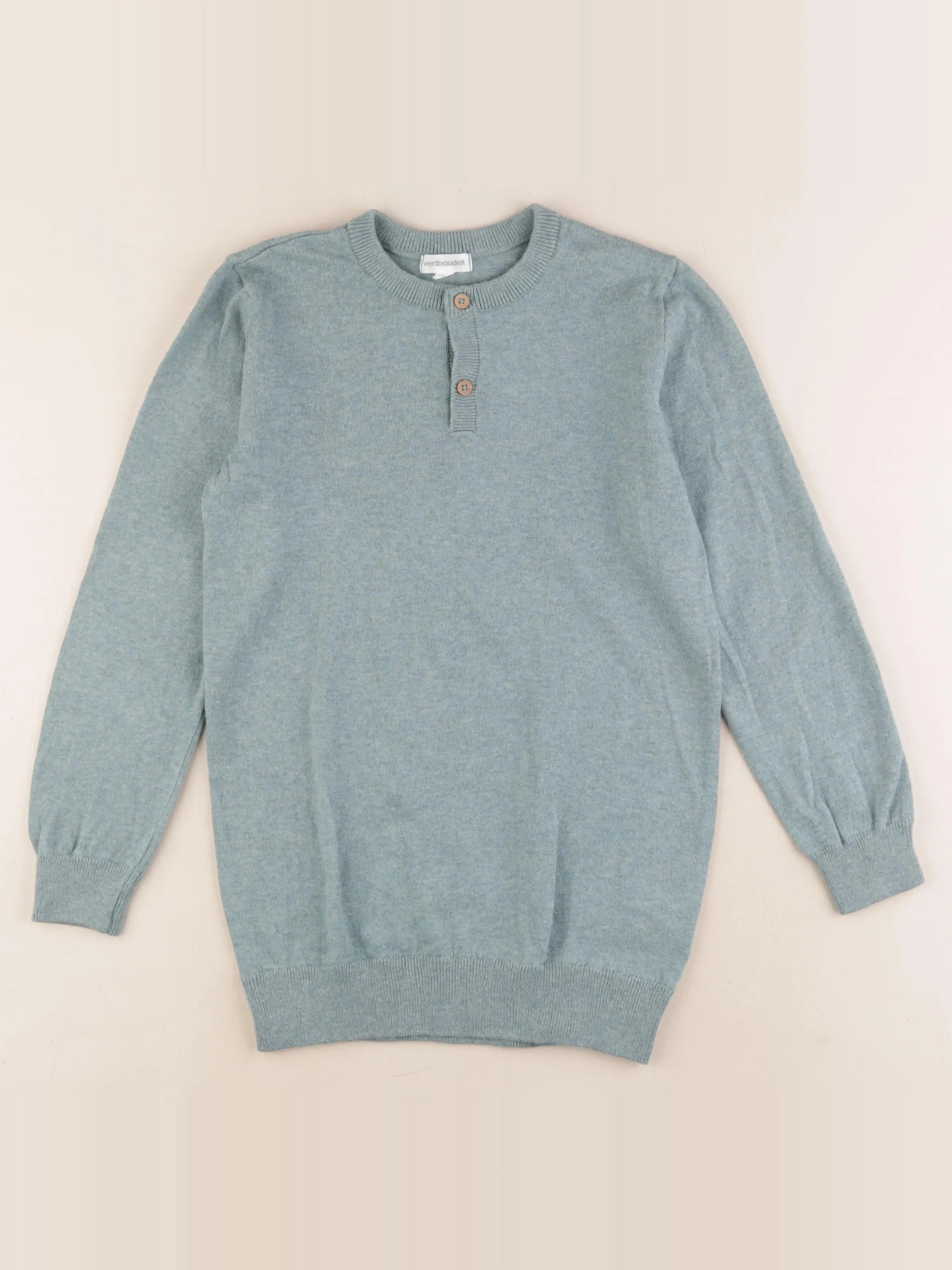 Vertbaudet - pull bleu - 10 ans