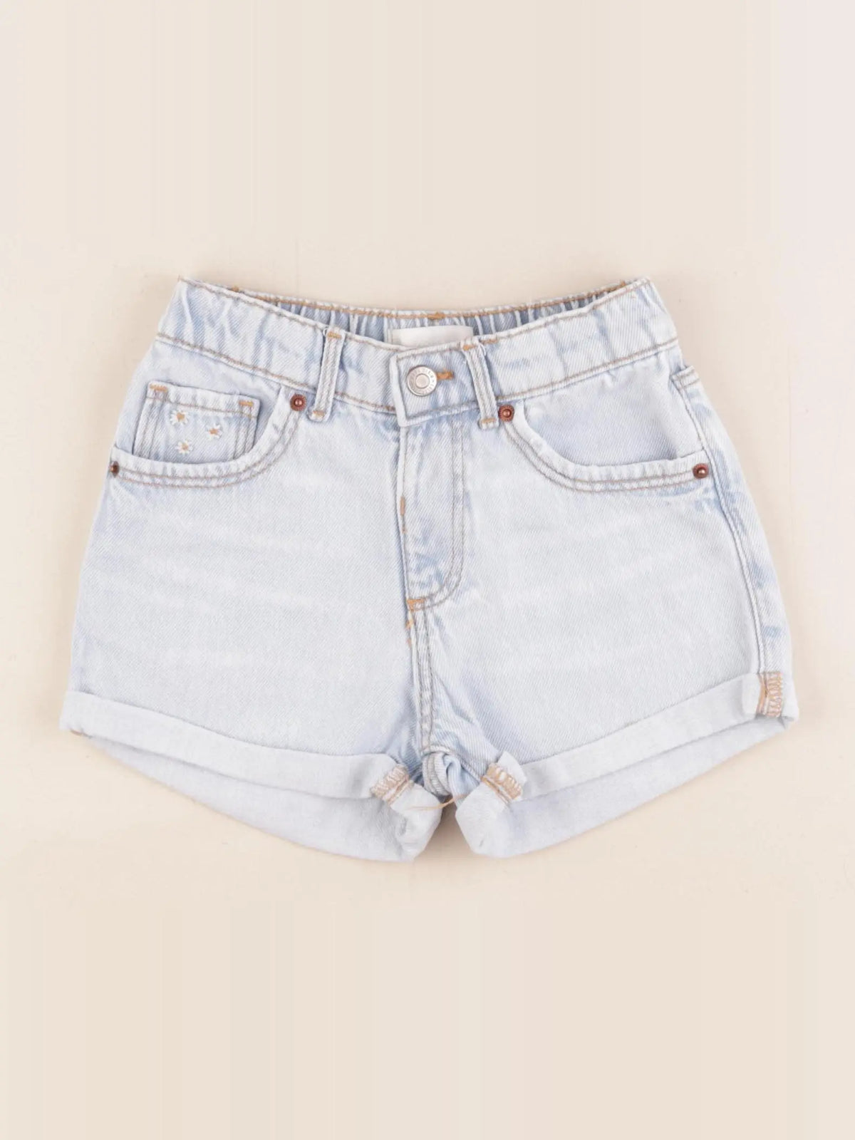 Zara - short bleu - 5 ans