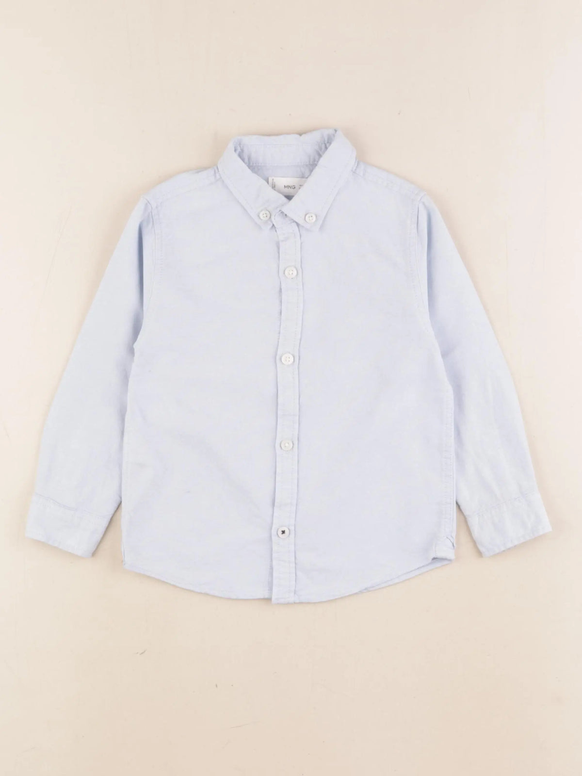 Mango - chemise bleu - 2/3 ans