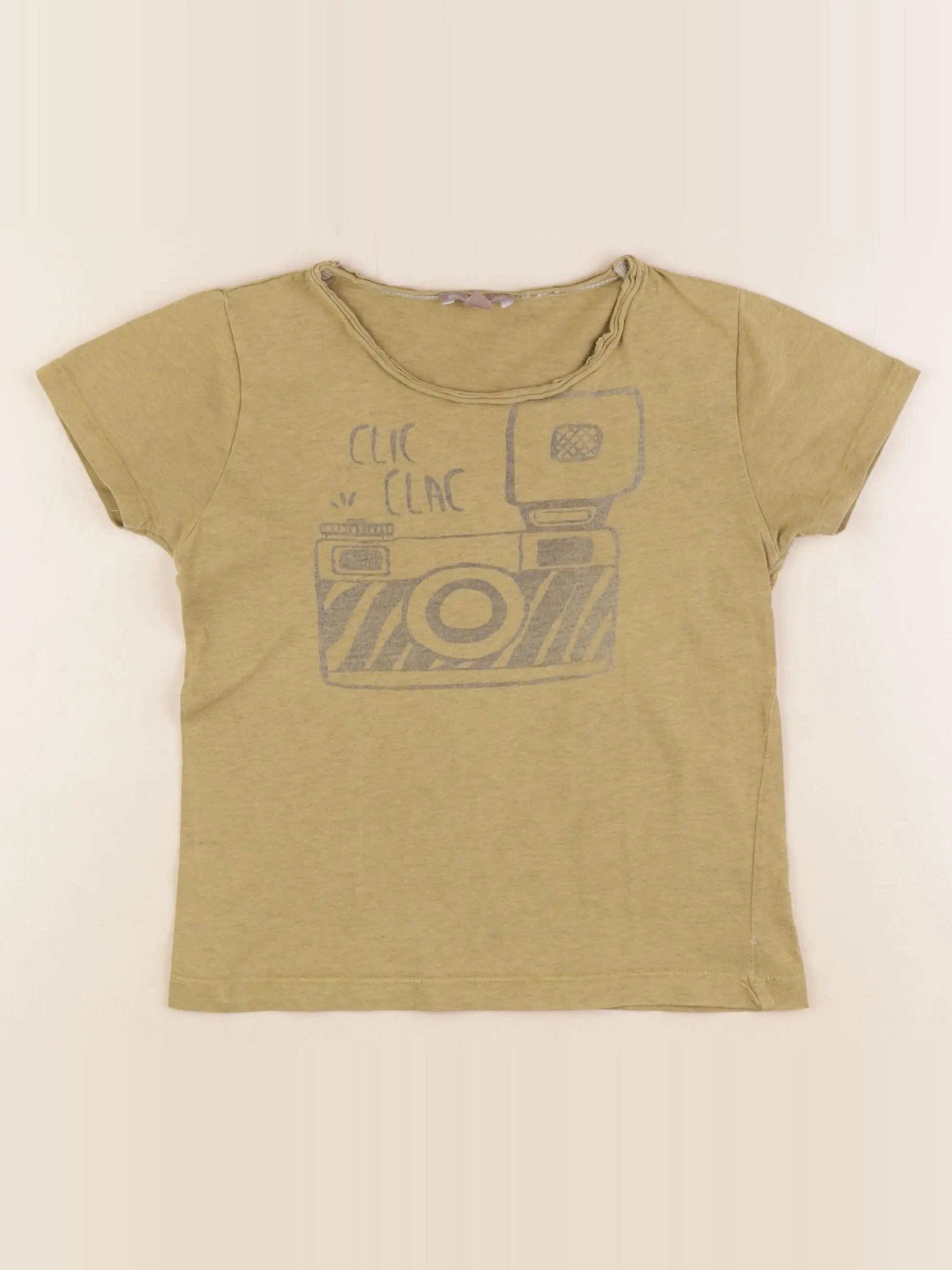 Emile et Ida - tee-shirt vert - 4 ans