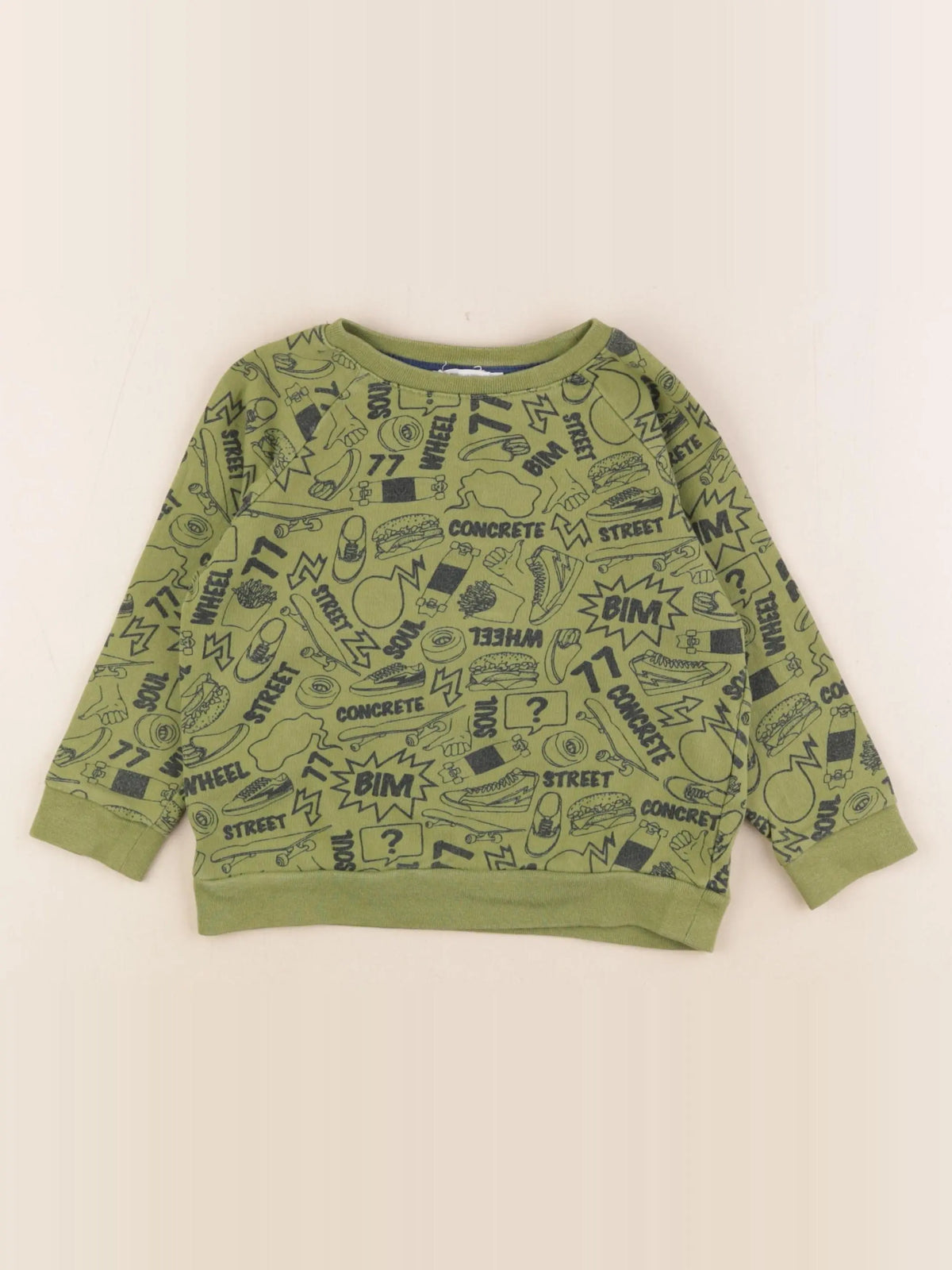 Storytelling - sweat vert - 4 ans
