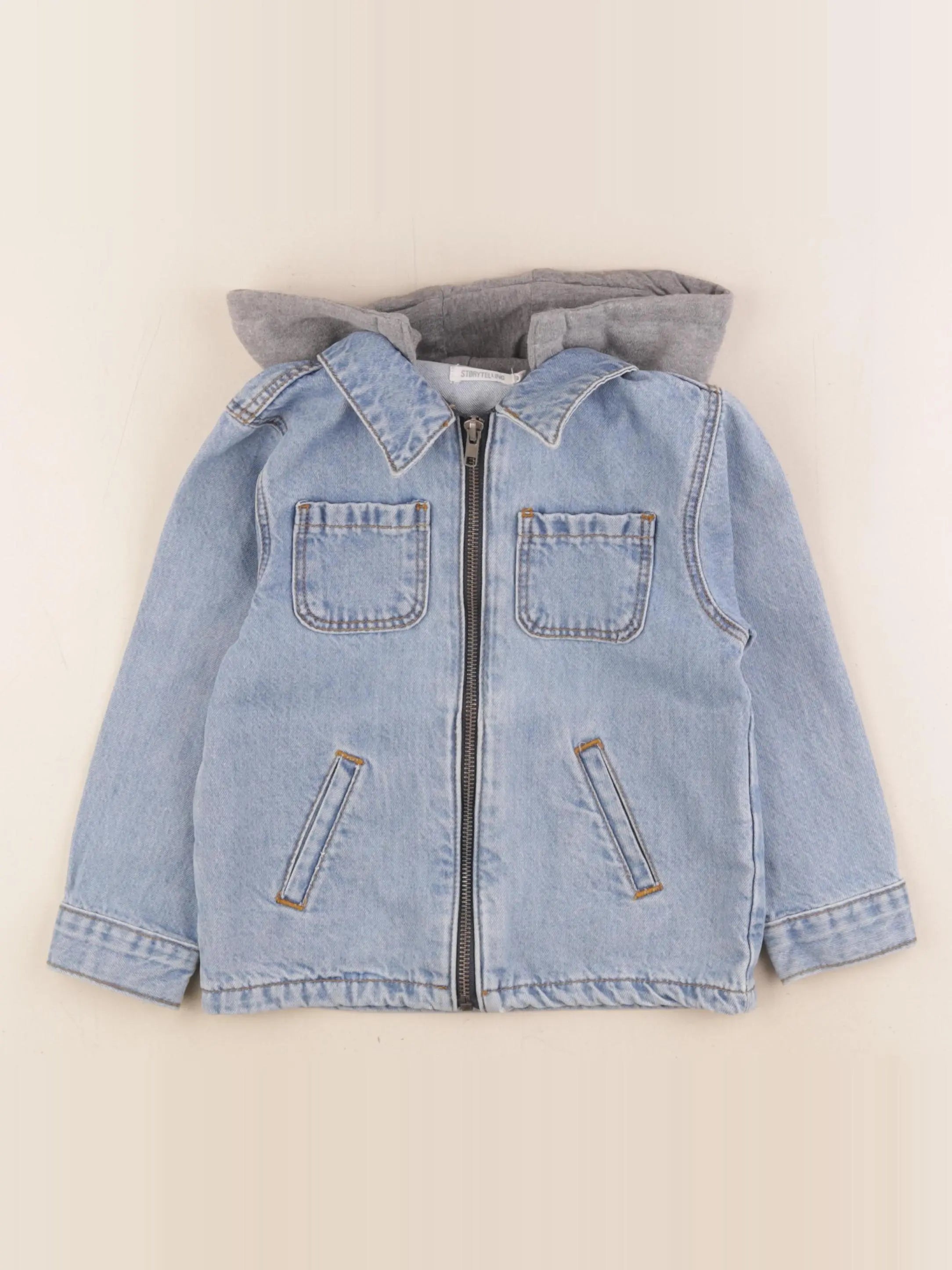 Storytelling - veste bleu - 4 ans