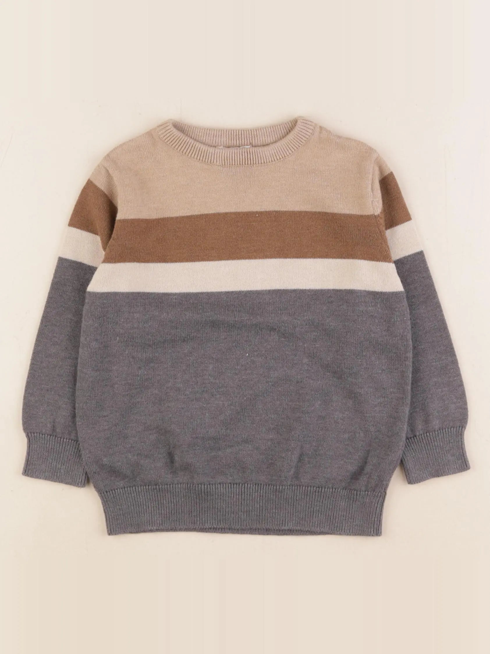 Vertbaudet - pull multicolore - 3 ans