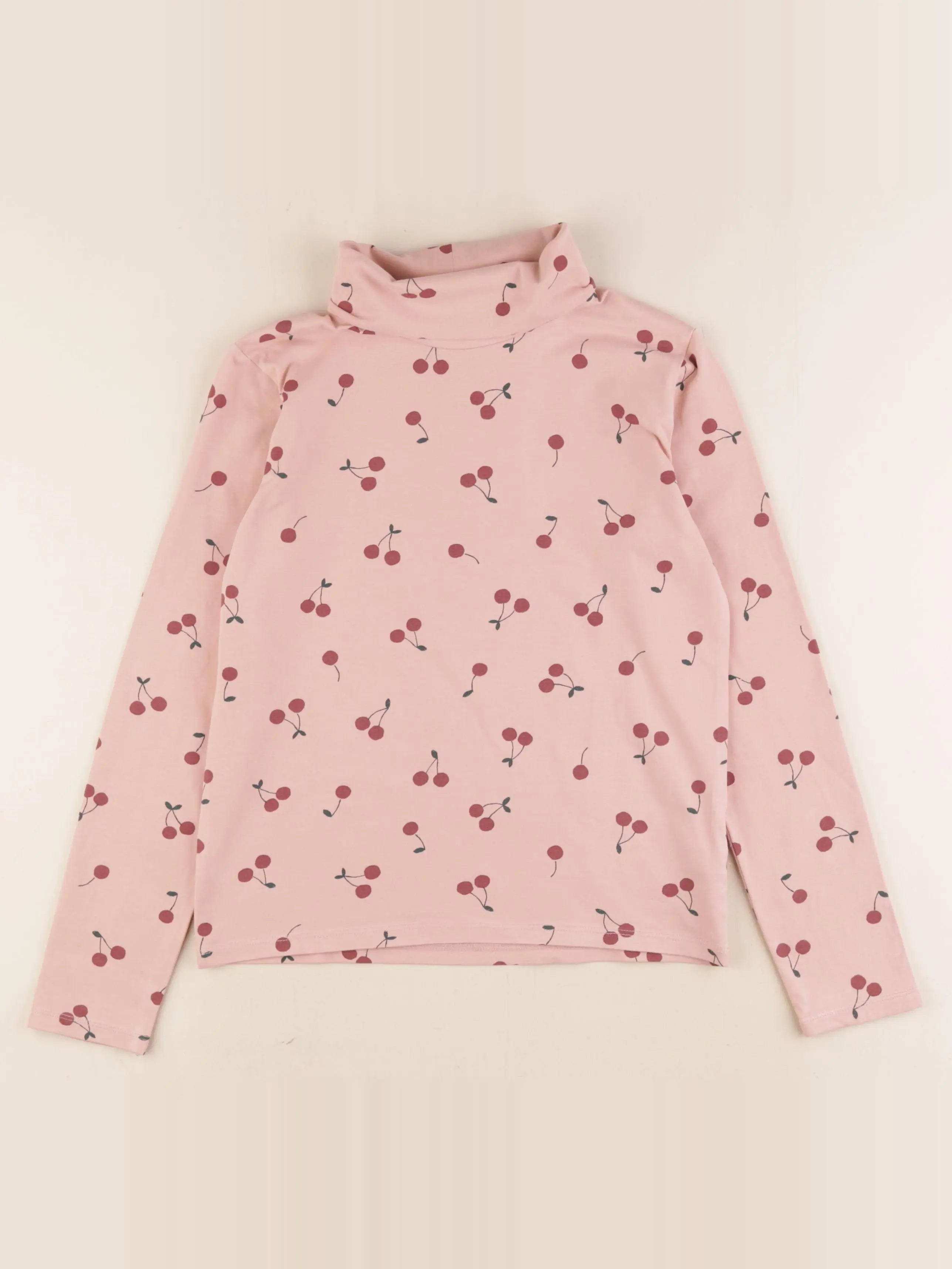 Vertbaudet - sous-pull rose - 10 ans