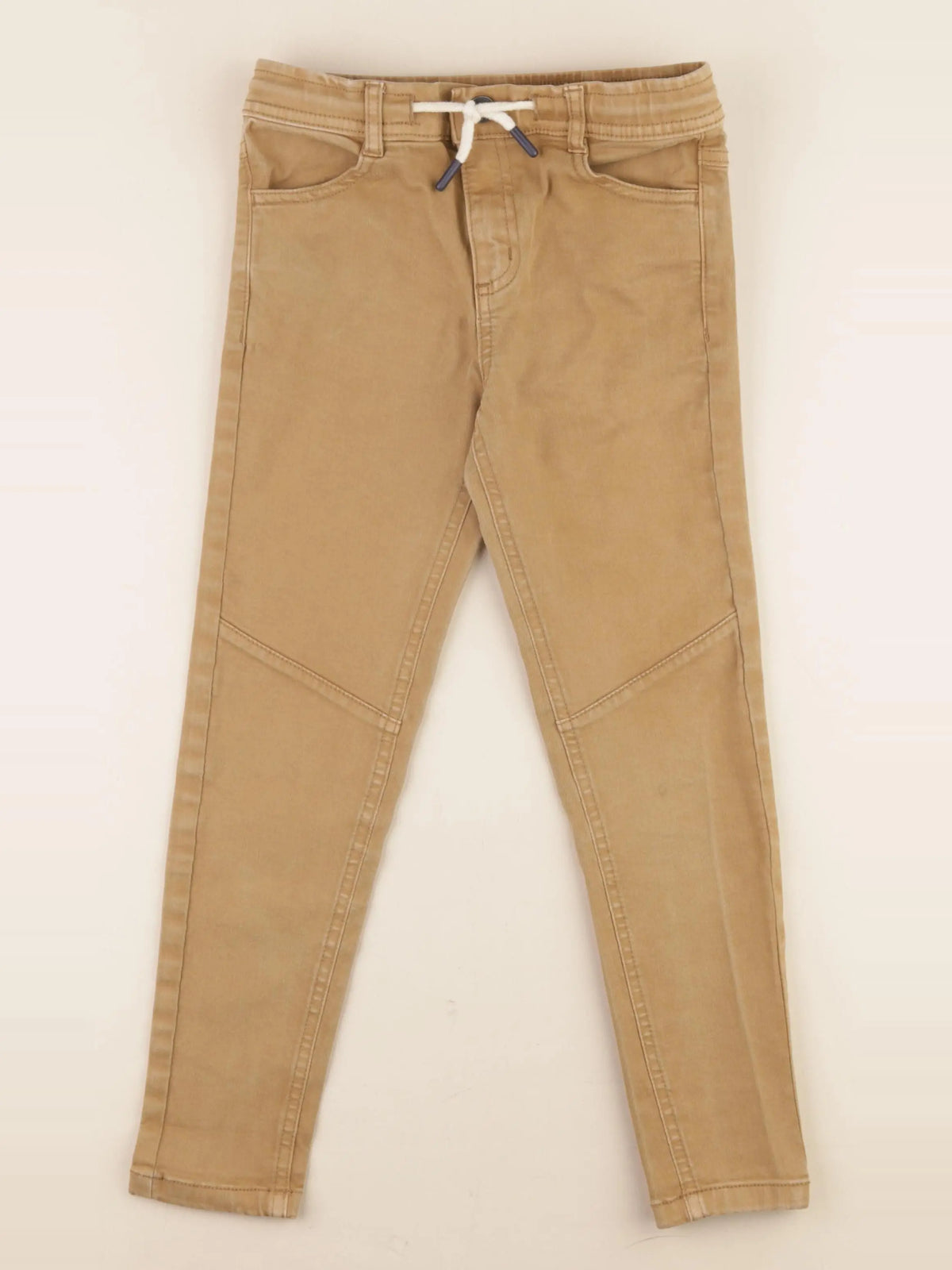 Vertbaudet - jean marron - 7 ans
