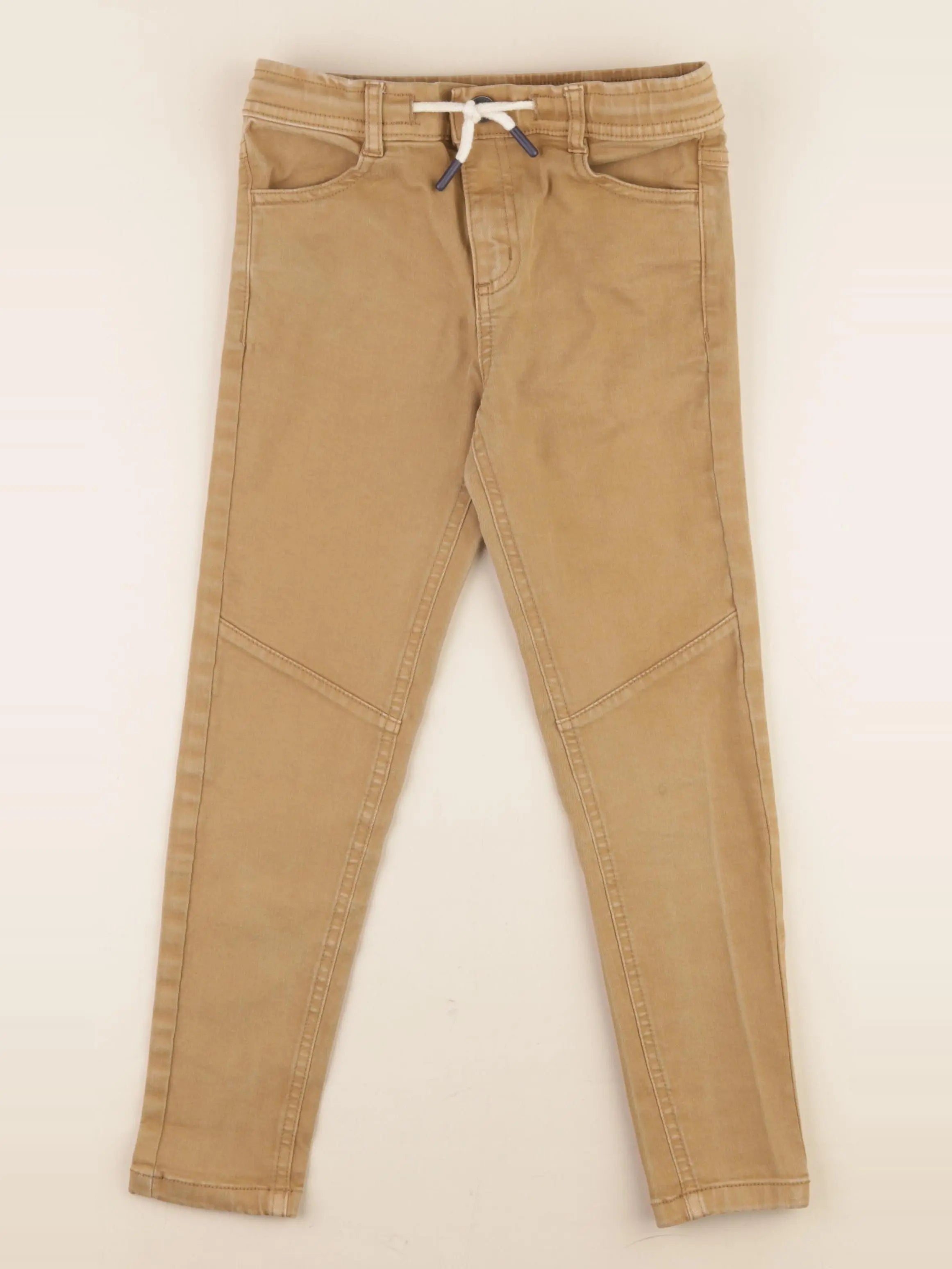 Vertbaudet - jean marron - 7 ans