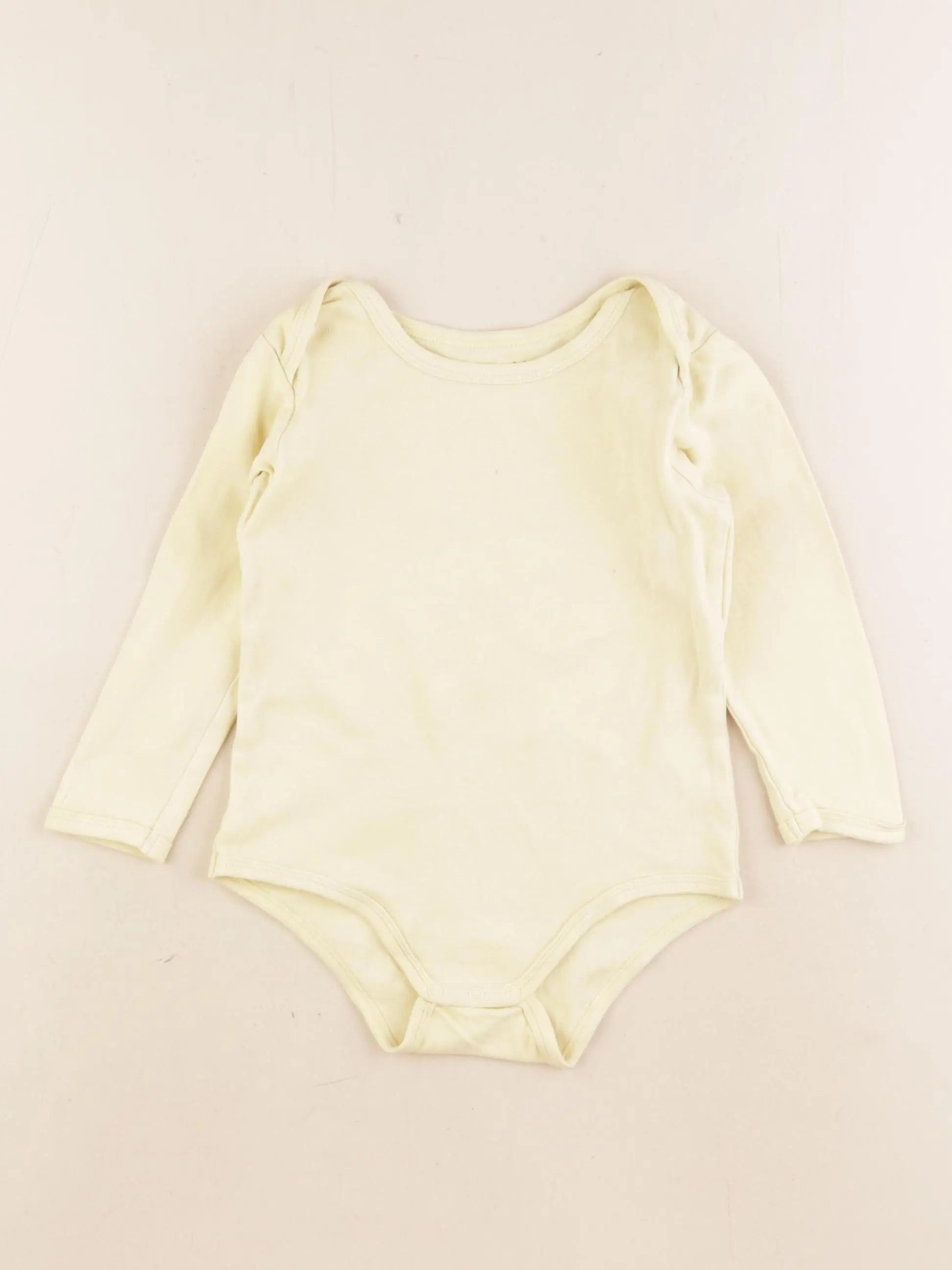 Vertbaudet - body jaune - 24 mois