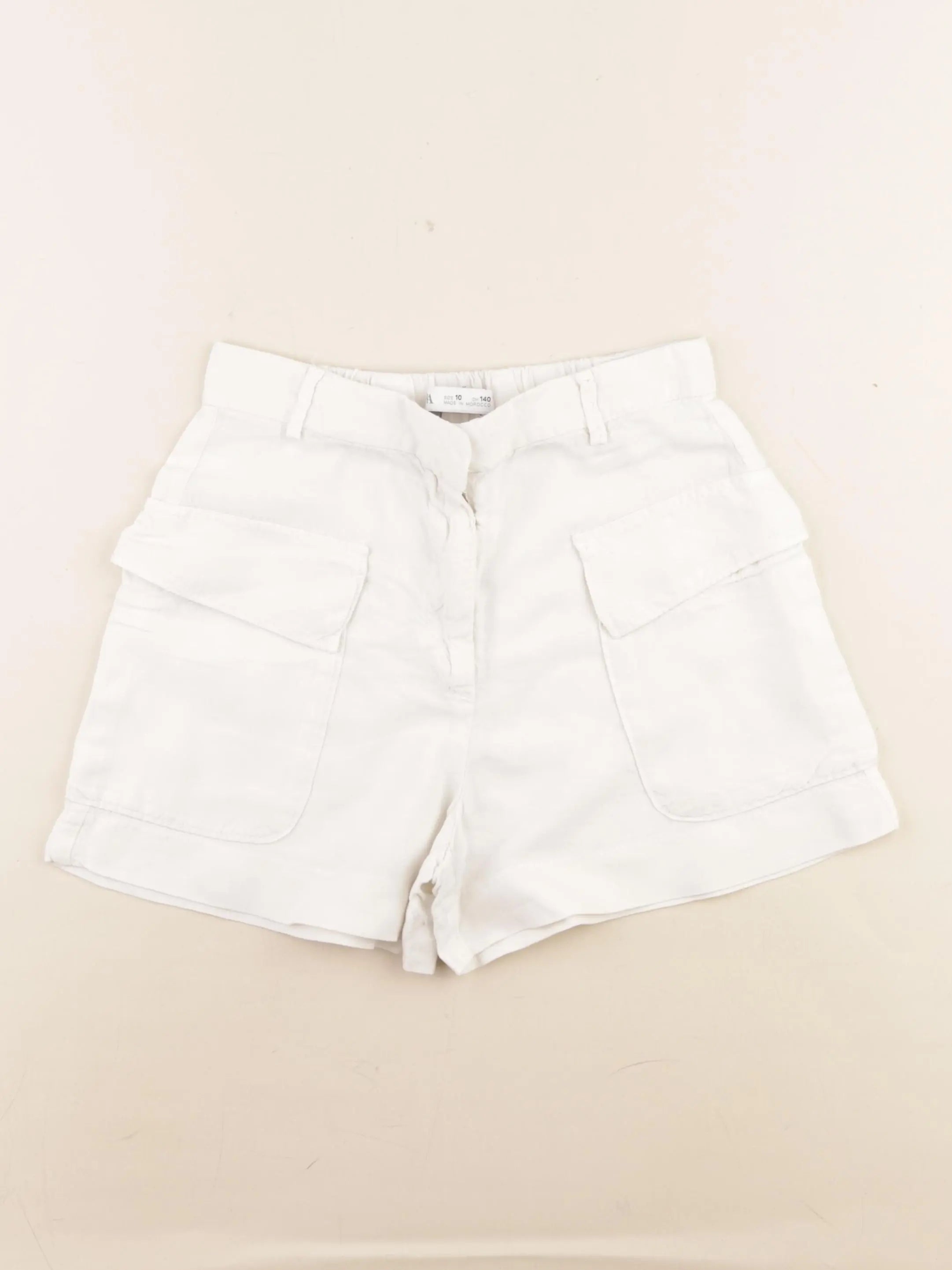 Zara - short blanc - 10 ans