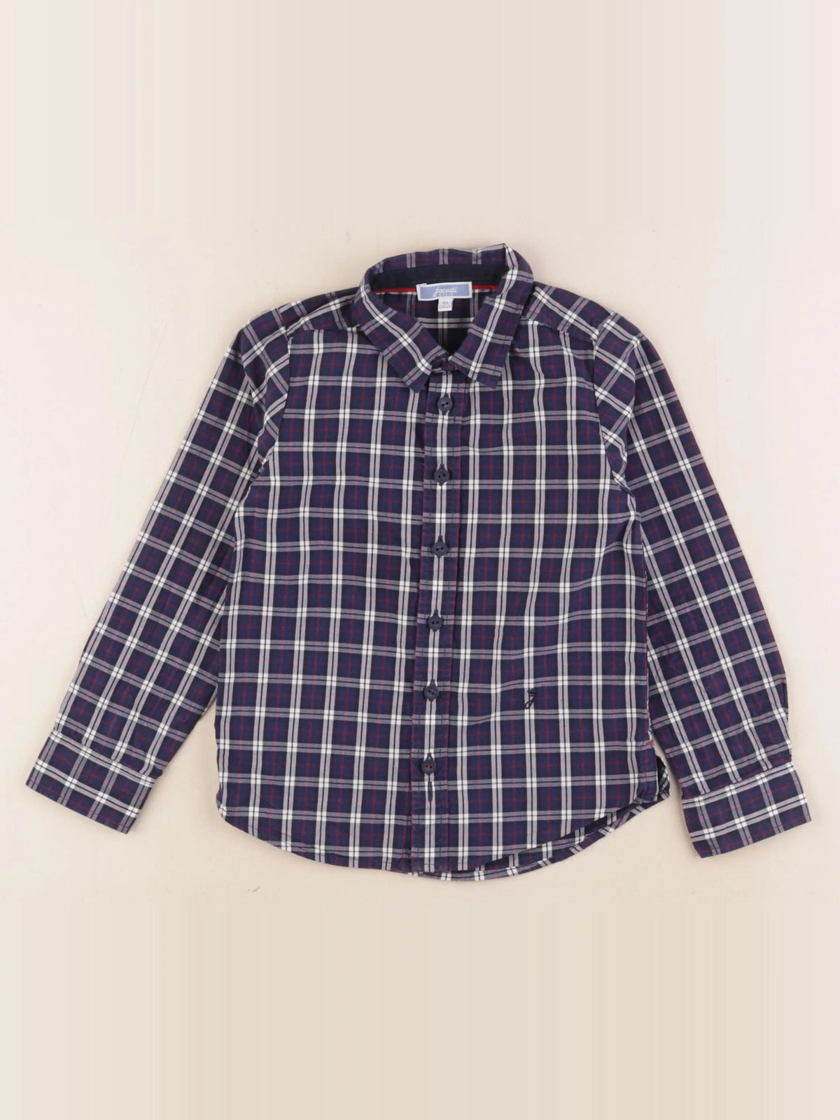 Jacadi - chemise bleu - 4 ans