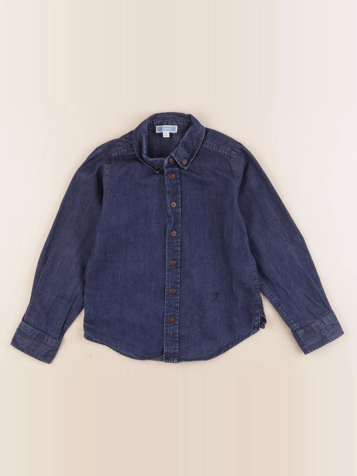 Jacadi - chemise bleu - 4 ans