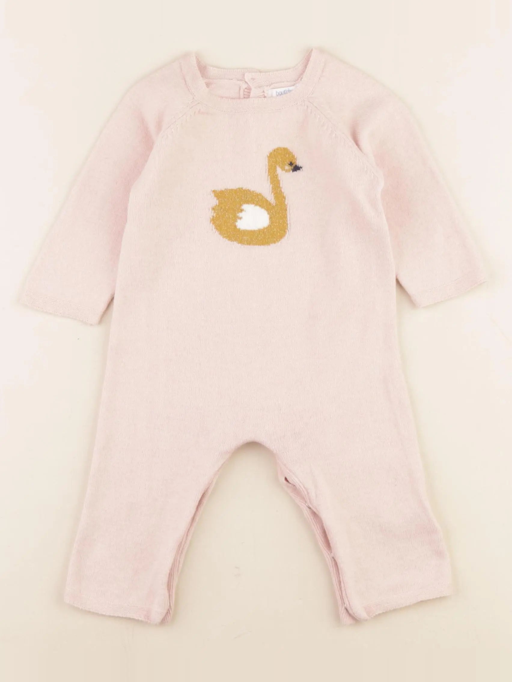 Boutchou - combinaison rose - 3 mois