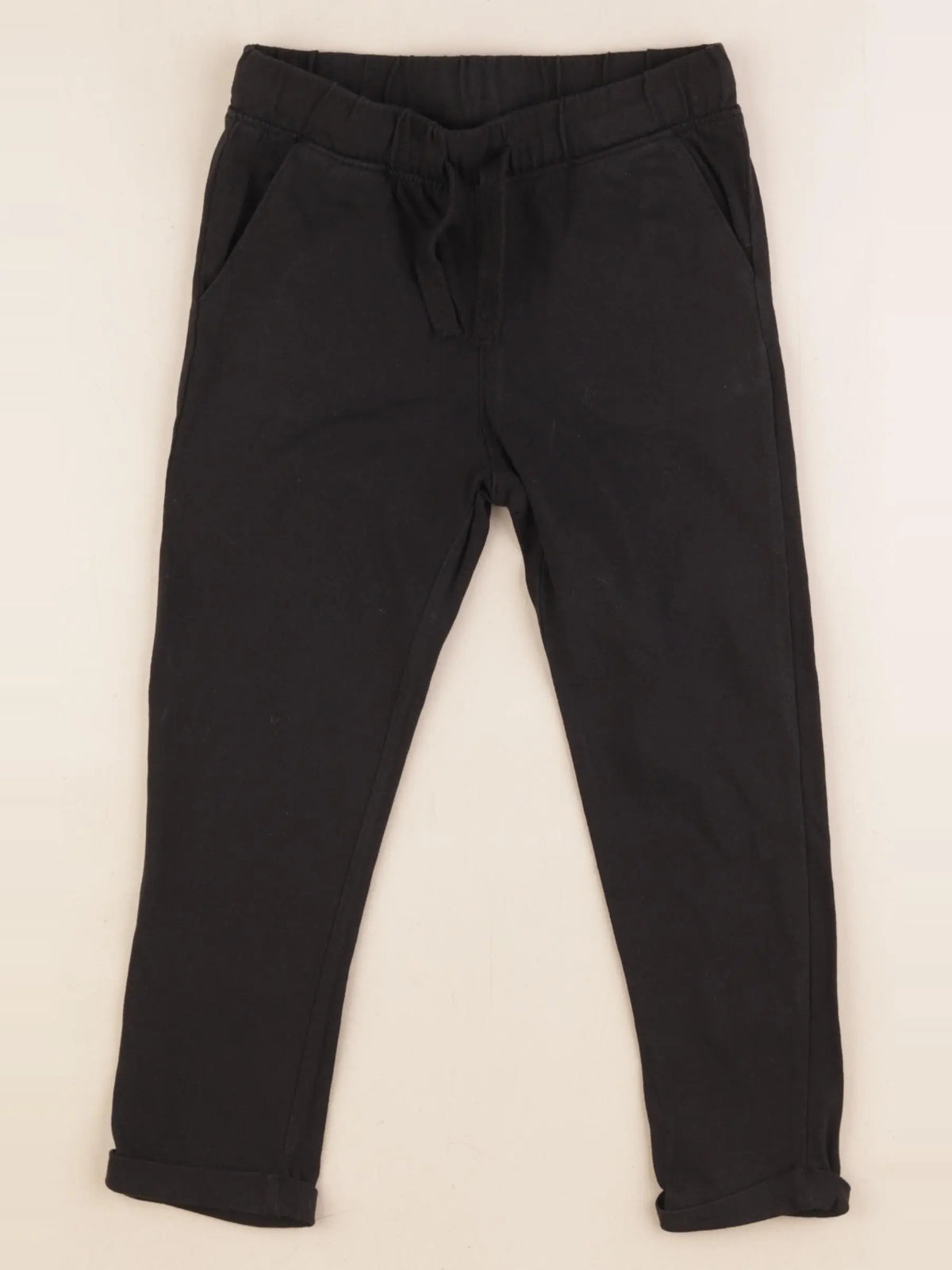 H&M - legging noir - 3/4 ans
