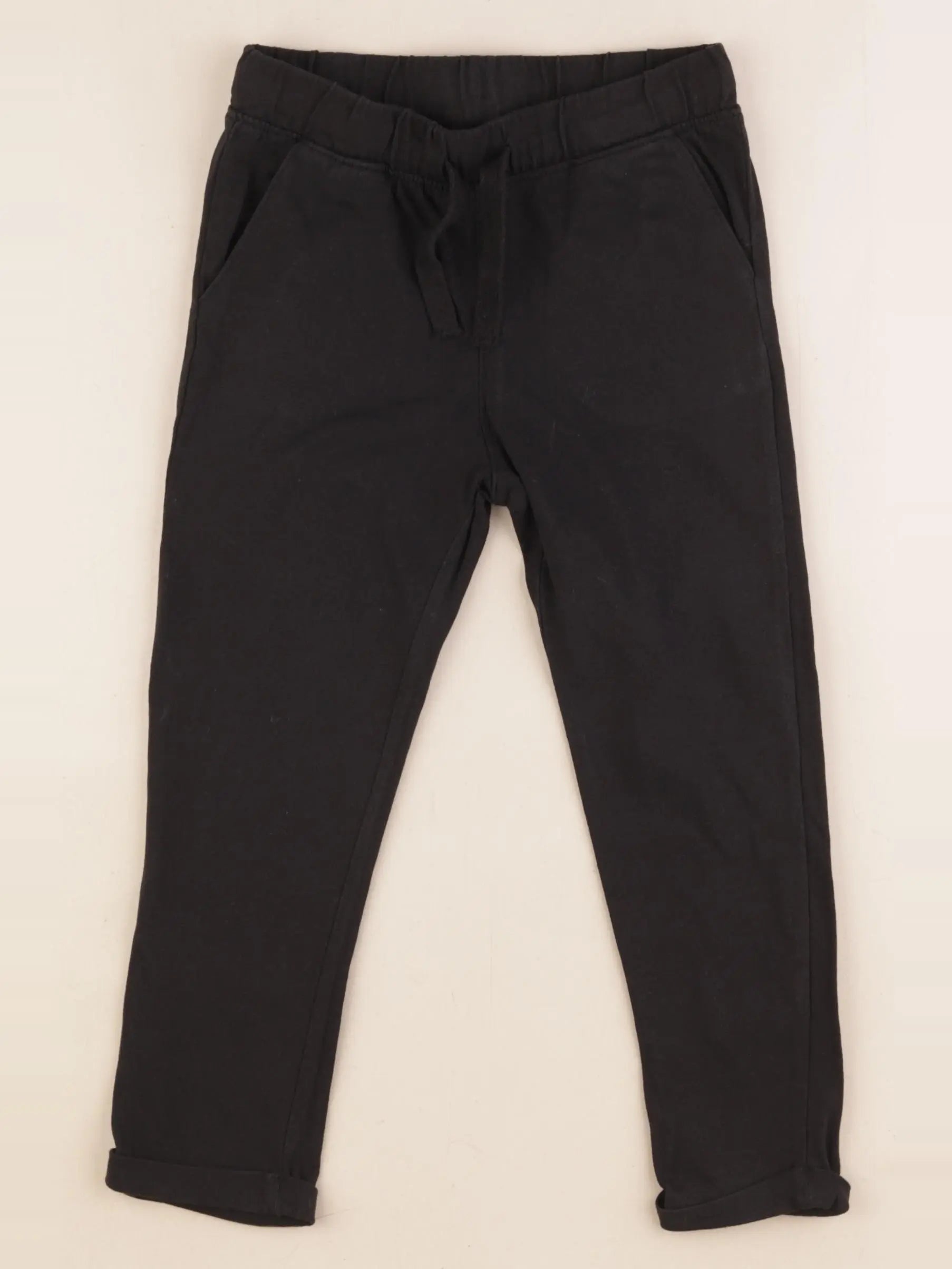 H&M - legging noir - 3/4 ans