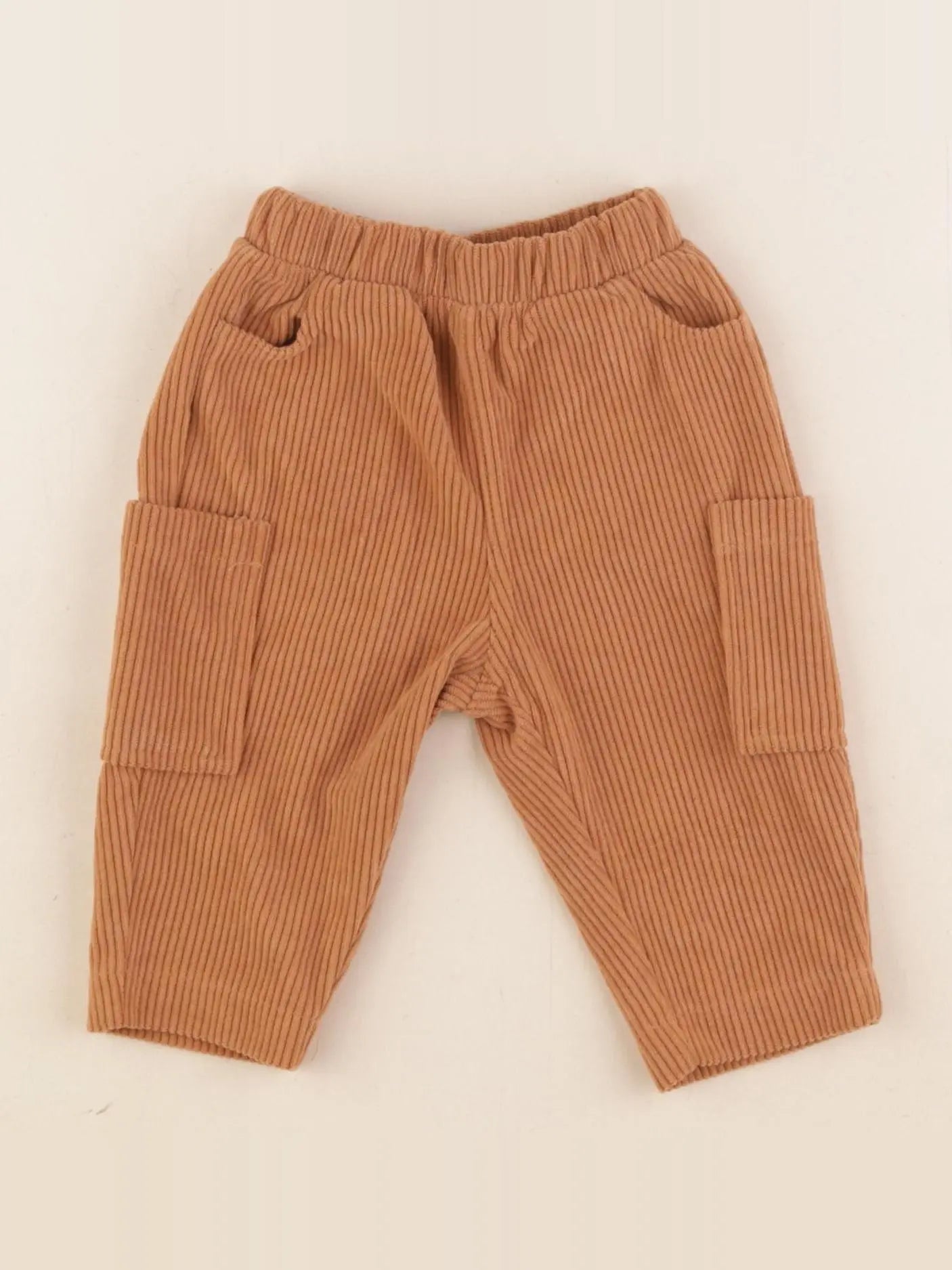 Vertbaudet - pantalon marron - 3 mois