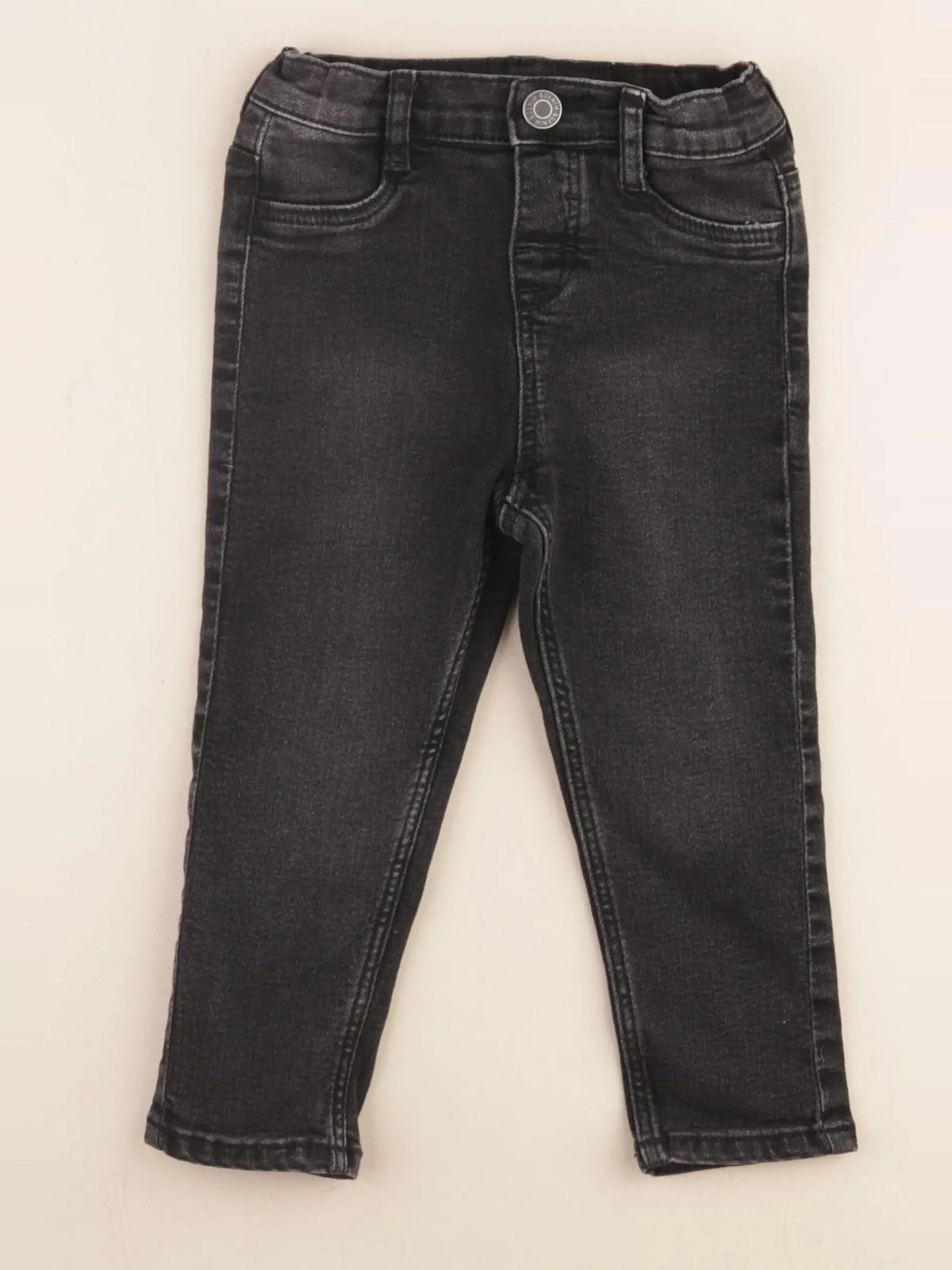 H&M - jean noir - 18 mois