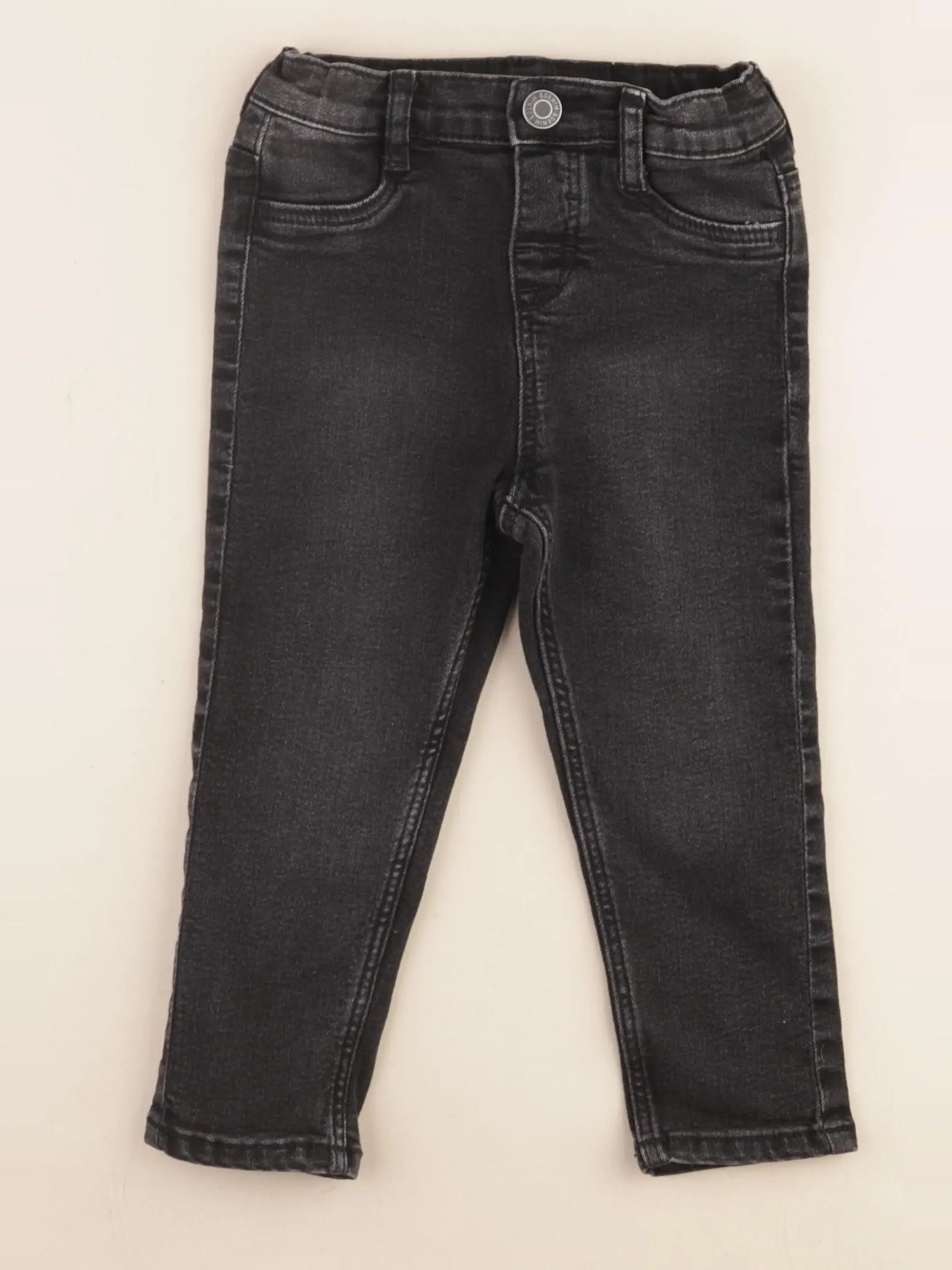 H&M - jean noir - 18 mois