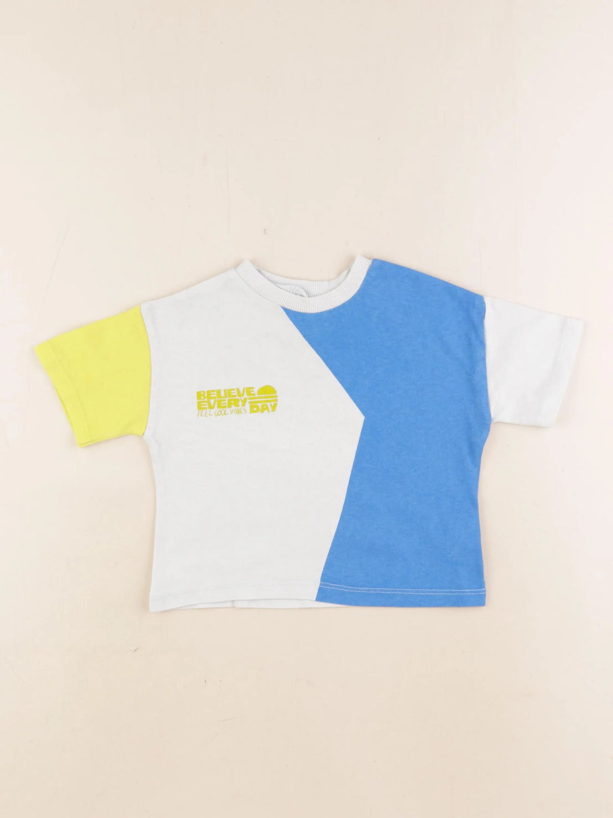 Zara - tee-shirt multicolore - 9/12 mois