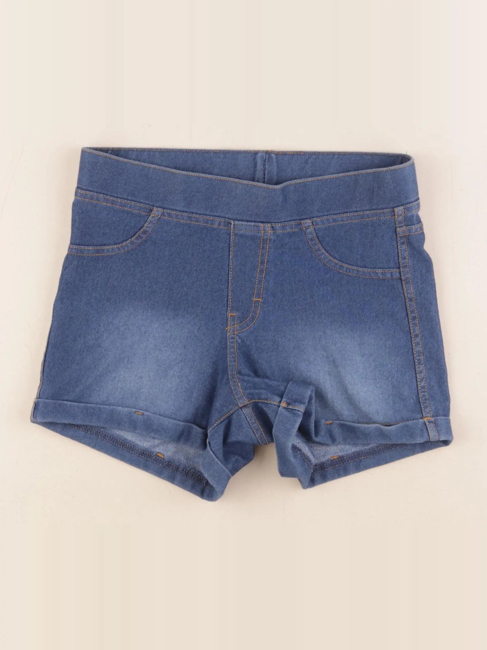 H&M - short bleu - 14 ans