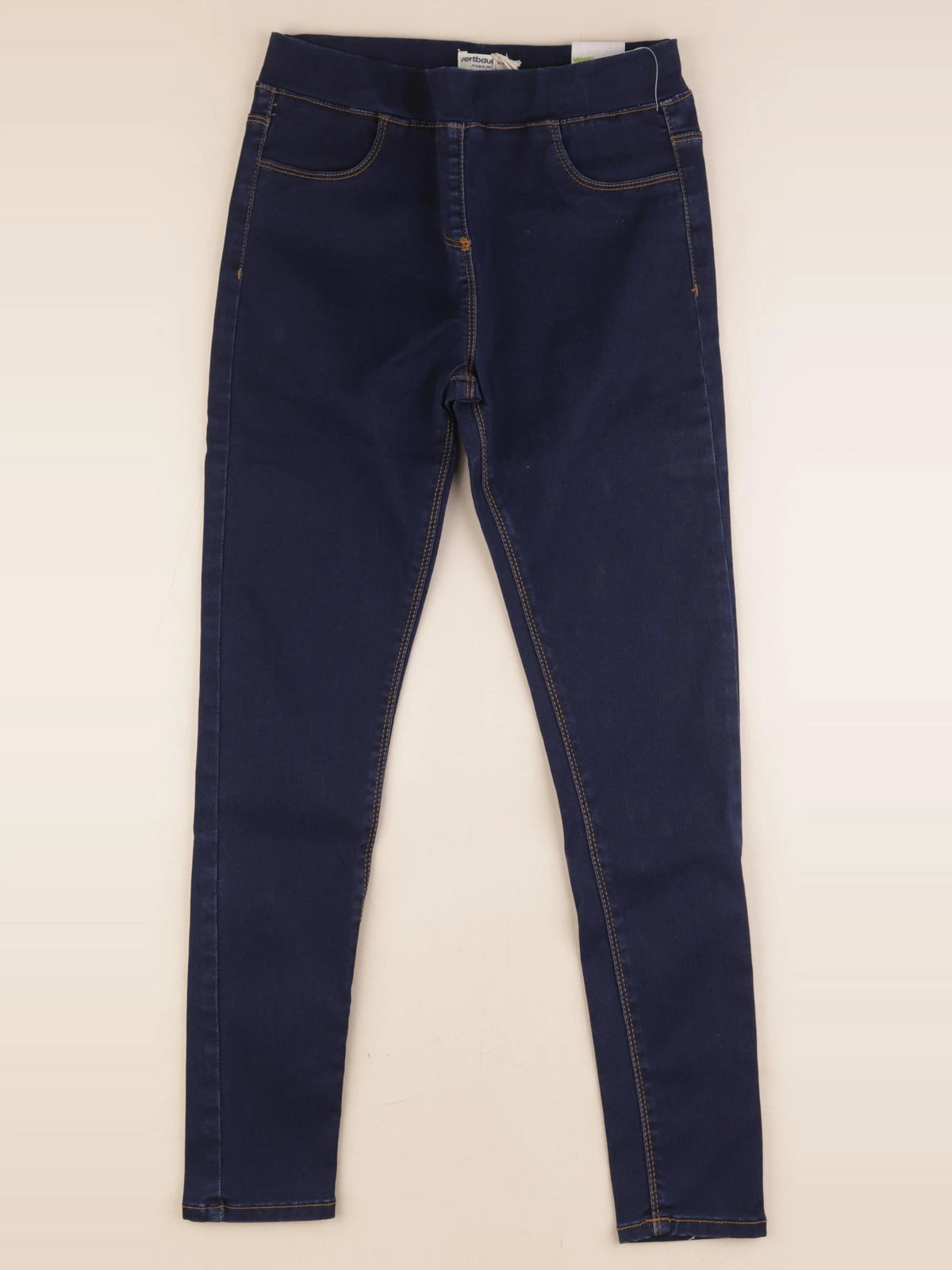 Vertbaudet - jegging bleu - 14 ans