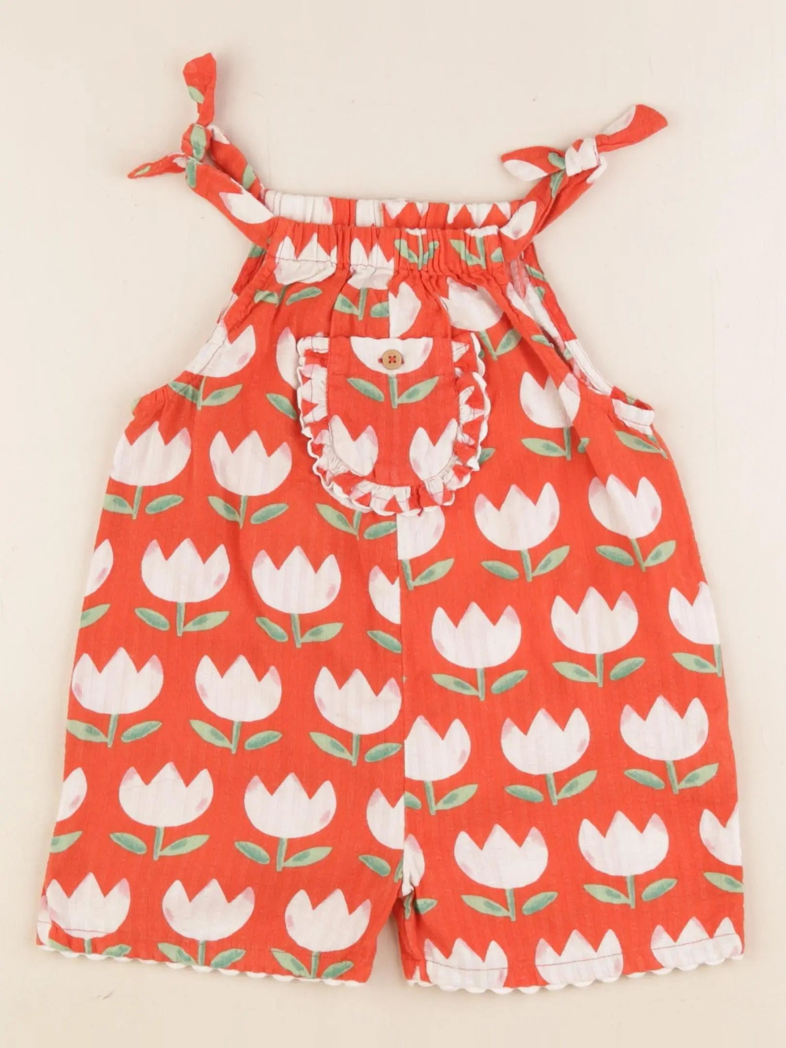 Boutchou - combinaison orange - 24 mois