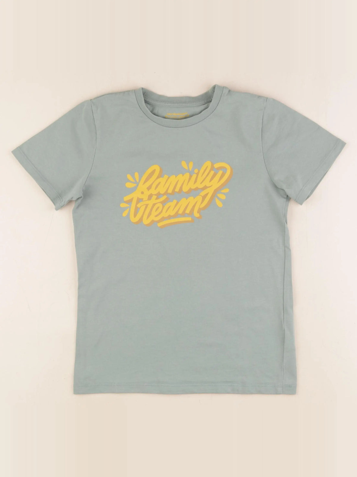 Vertbaudet - tee-shirt vert - 8 ans