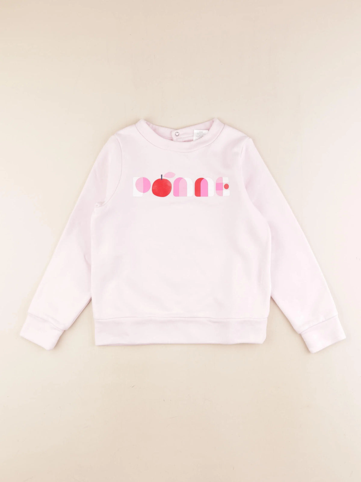 Jacadi - sweat rose - 8 ans
