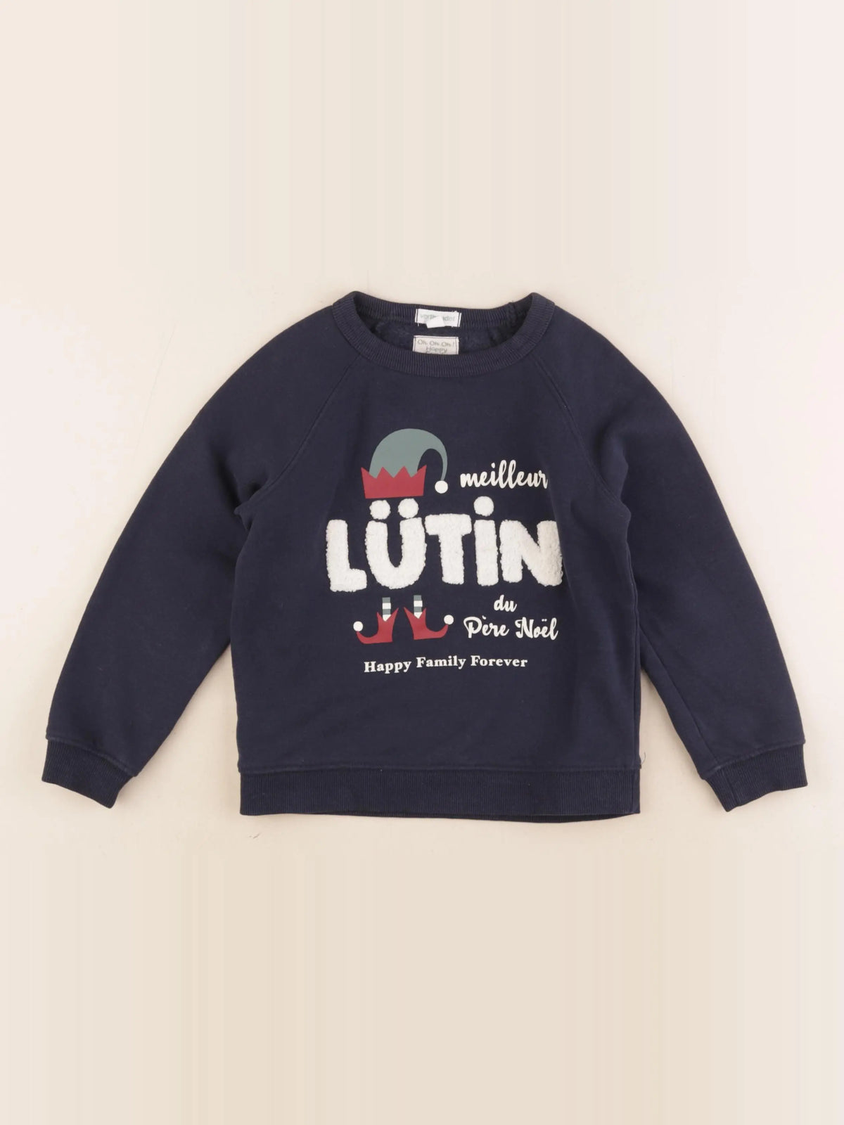 Vertbaudet - sweat bleu - 5 ans