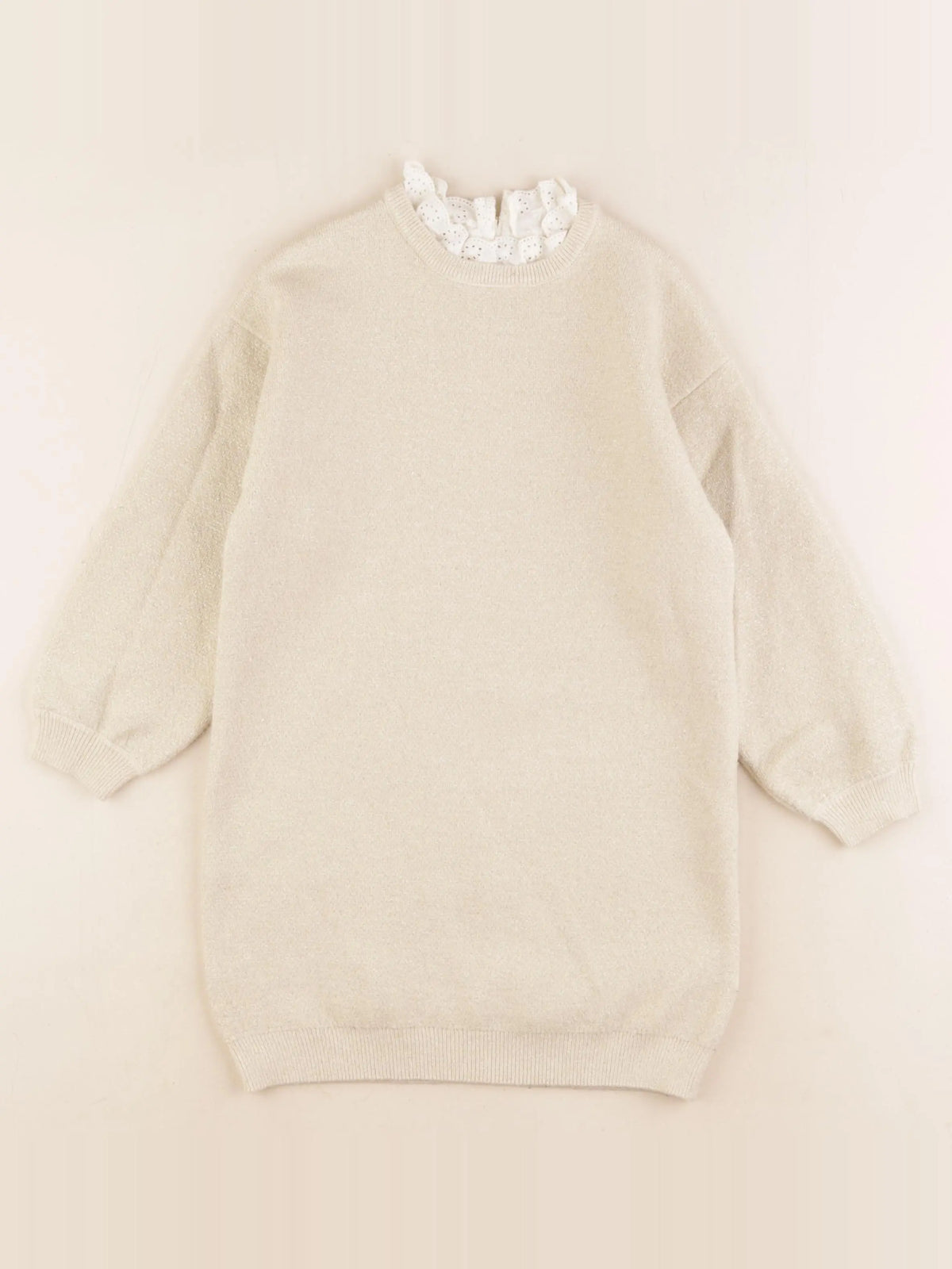 Vertbaudet - robe beige - 5 ans