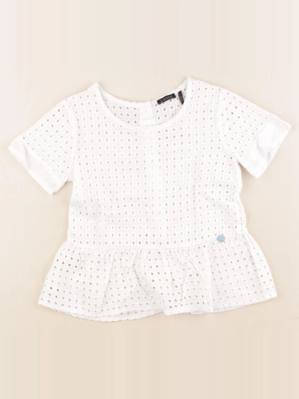 IKKS - blouse blanc - 6 ans