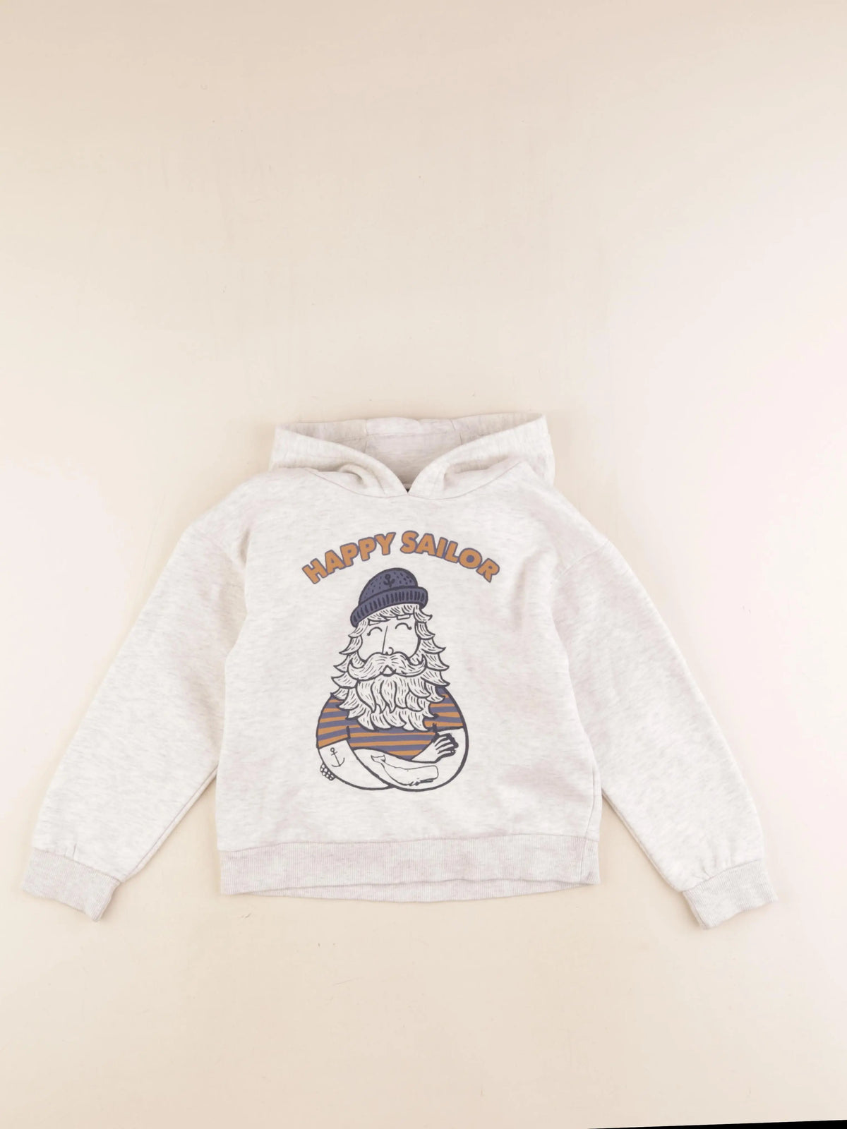 Vertbaudet - sweat gris - 6 ans