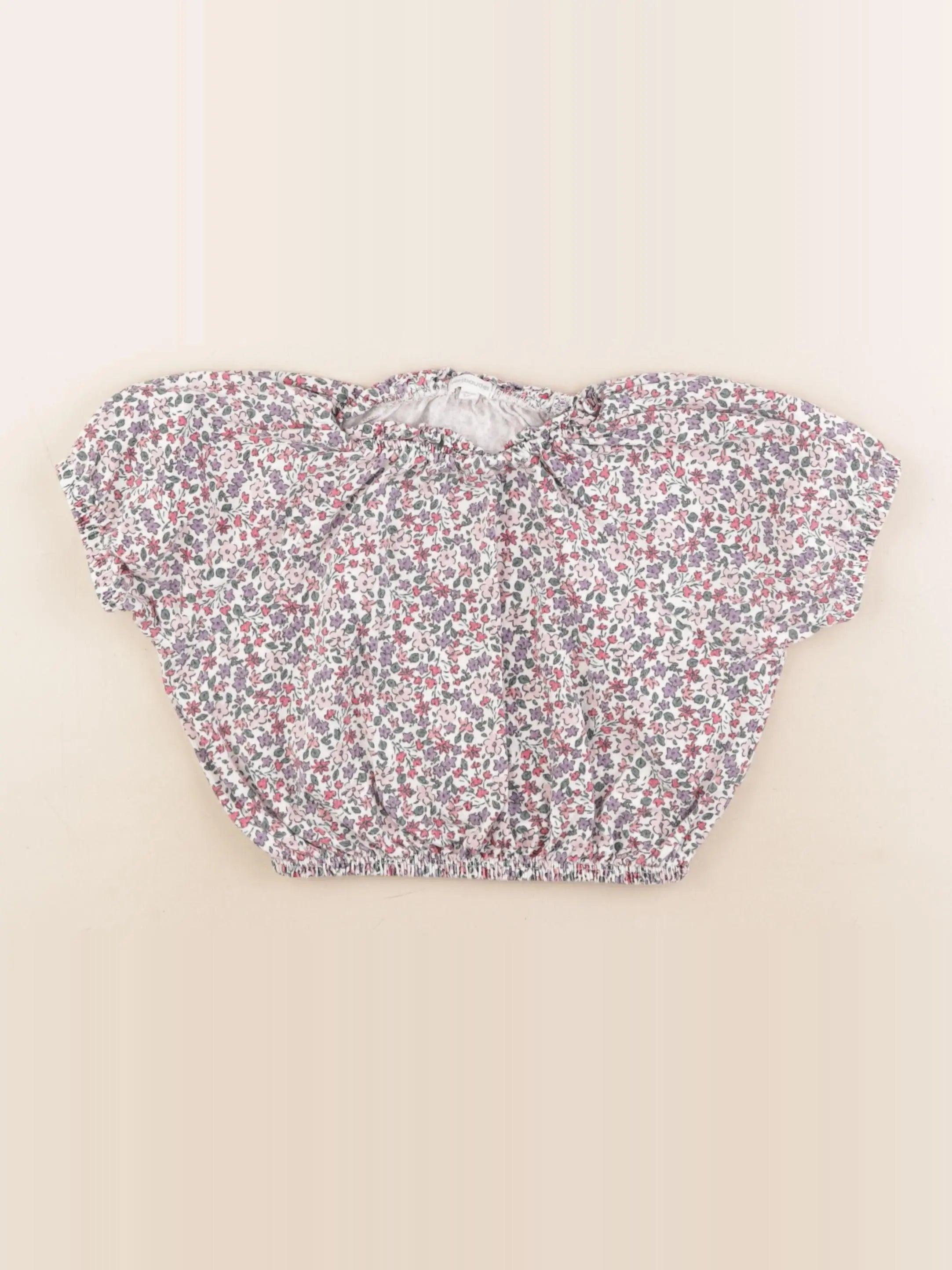 Vertbaudet - blouse violet - 4 ans