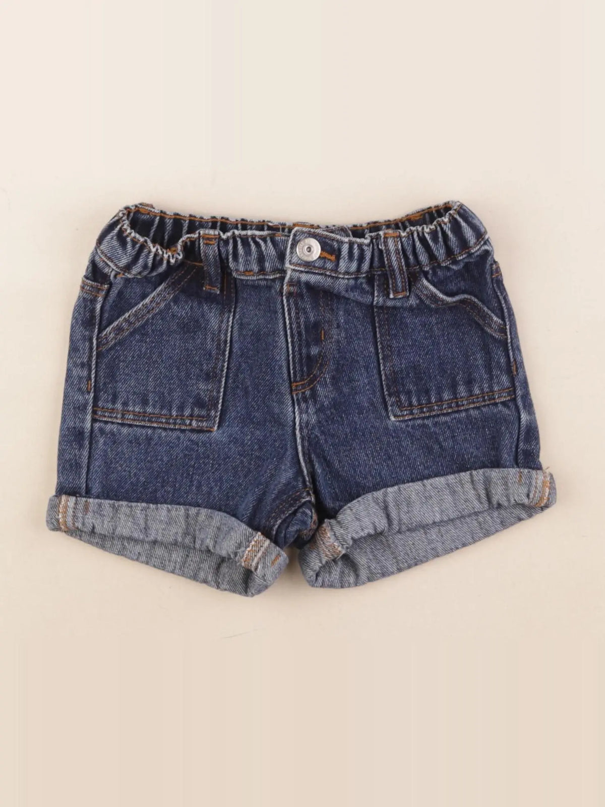 Vertbaudet - short bleu - 6 ans