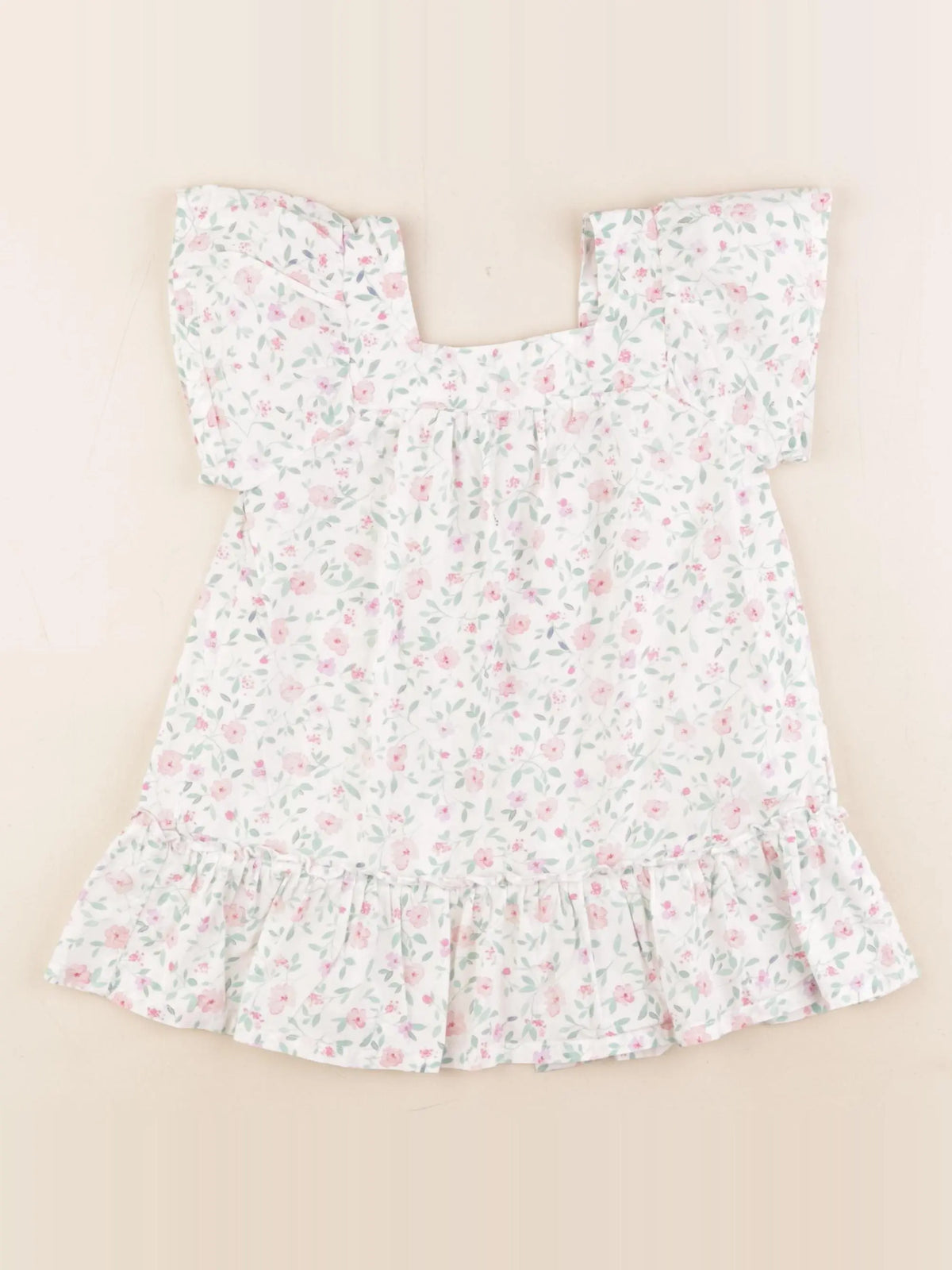 Vertbaudet - robe blanc - 36 mois