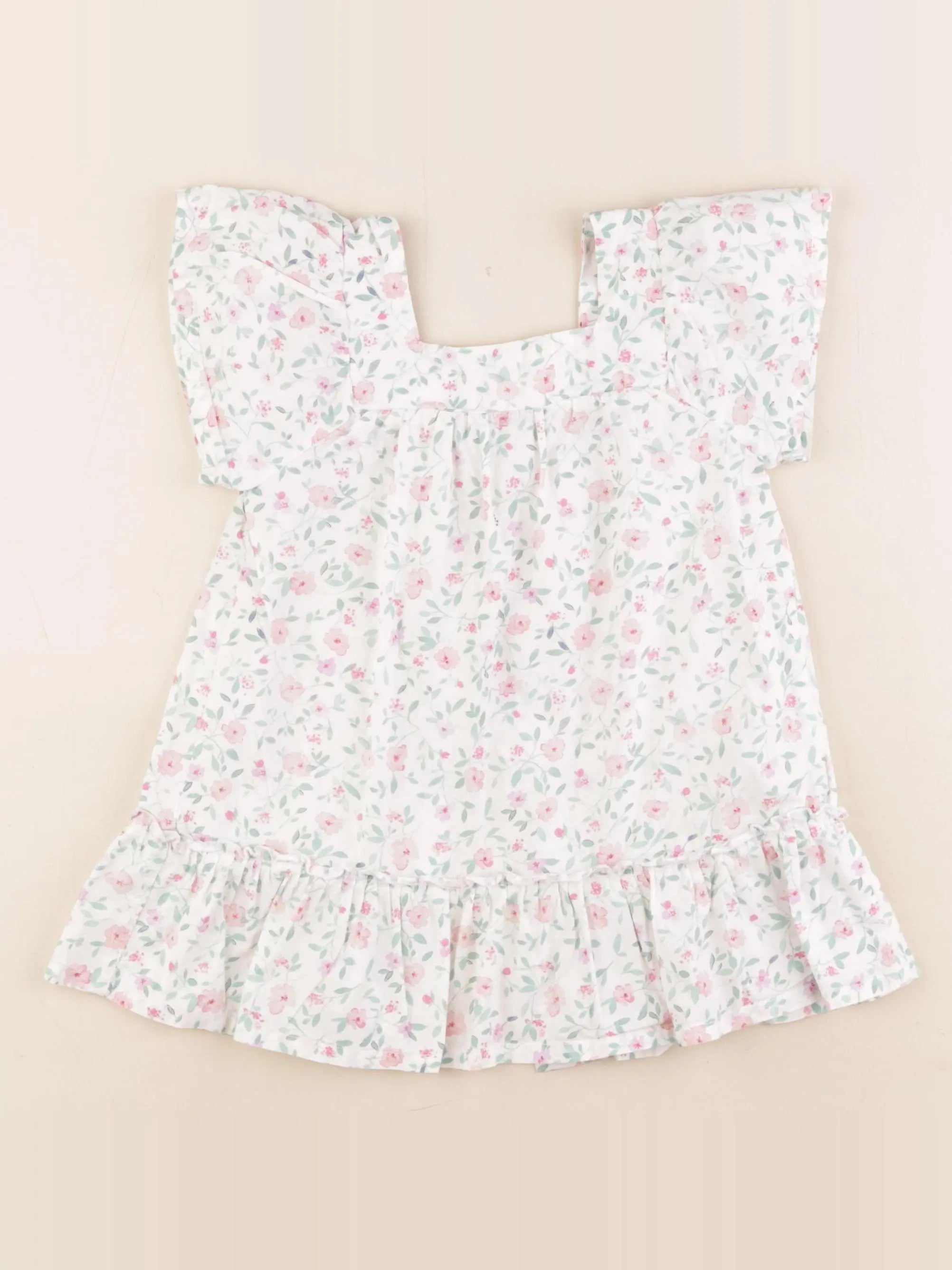 Vertbaudet - robe blanc - 36 mois
