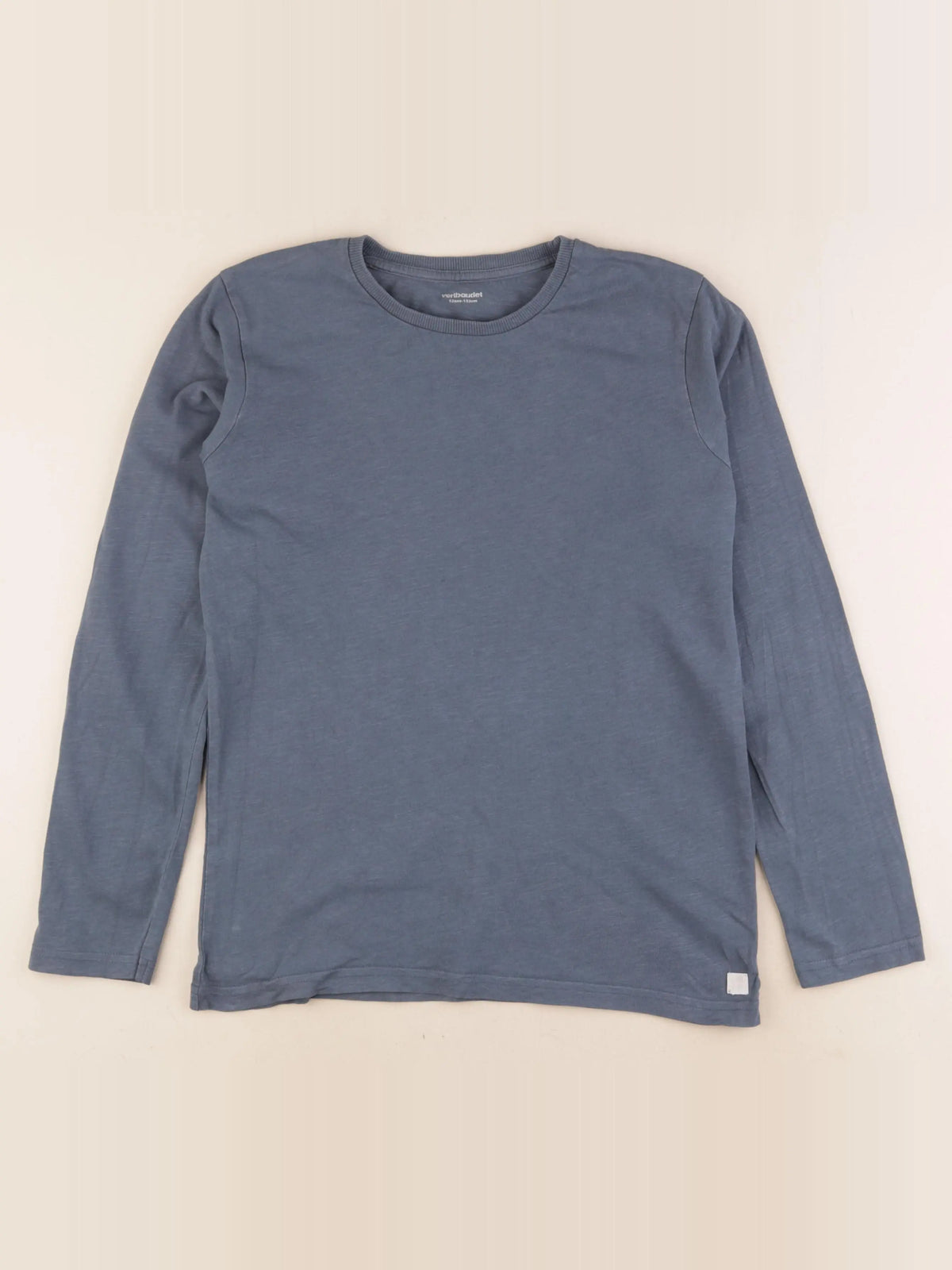 Vertbaudet - tee-shirt bleu - 12 ans
