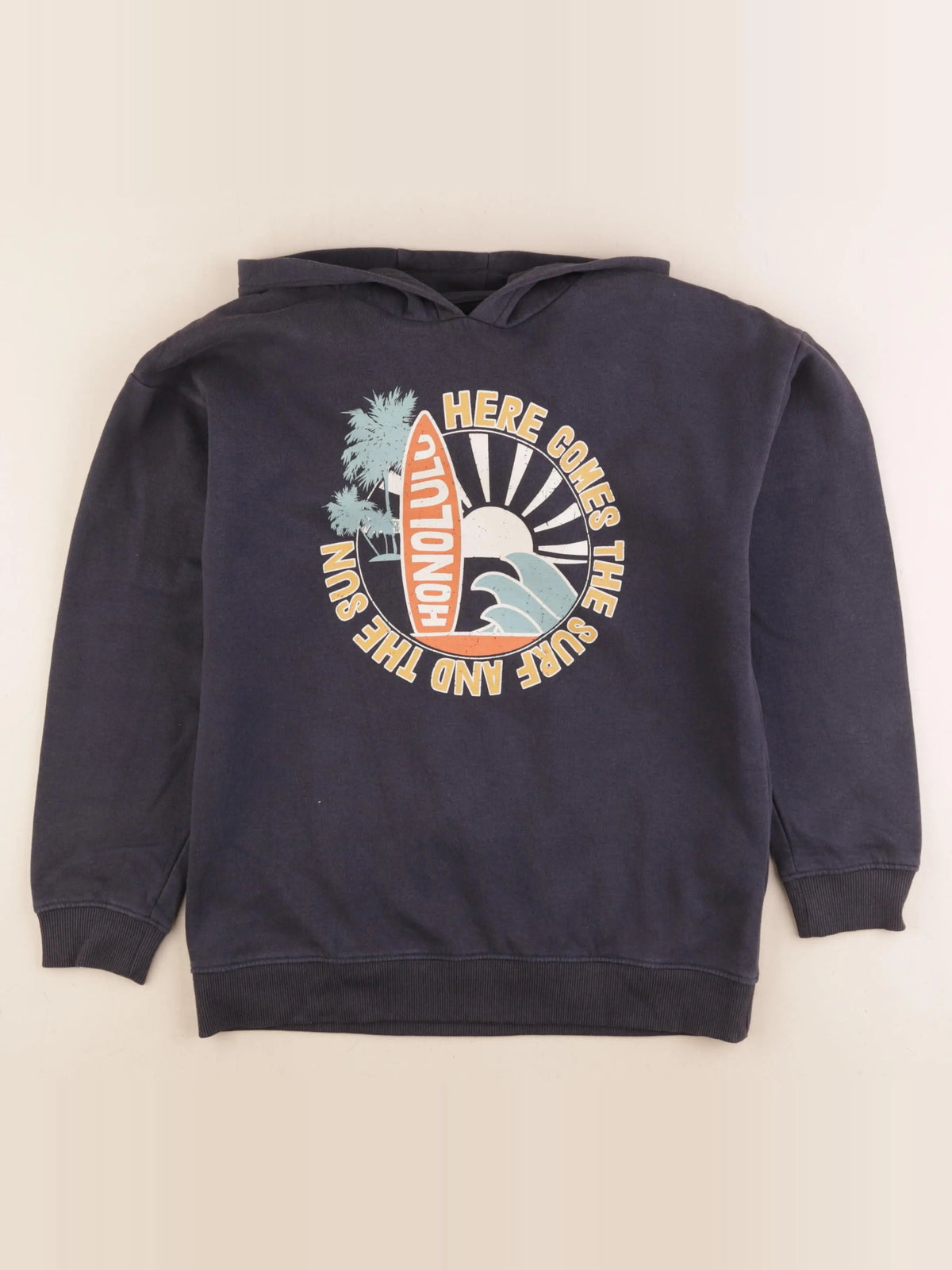 Vertbaudet - sweat gris - 12 ans