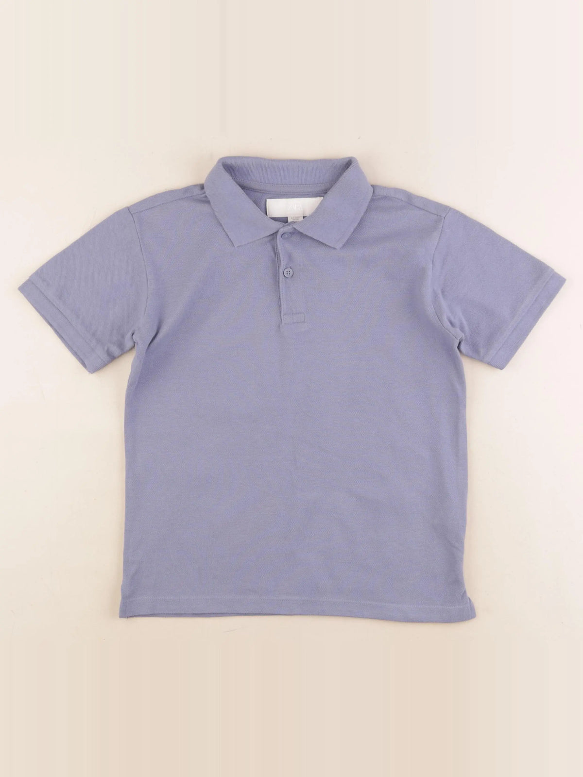 Zara - polo bleu - 6/7 ans