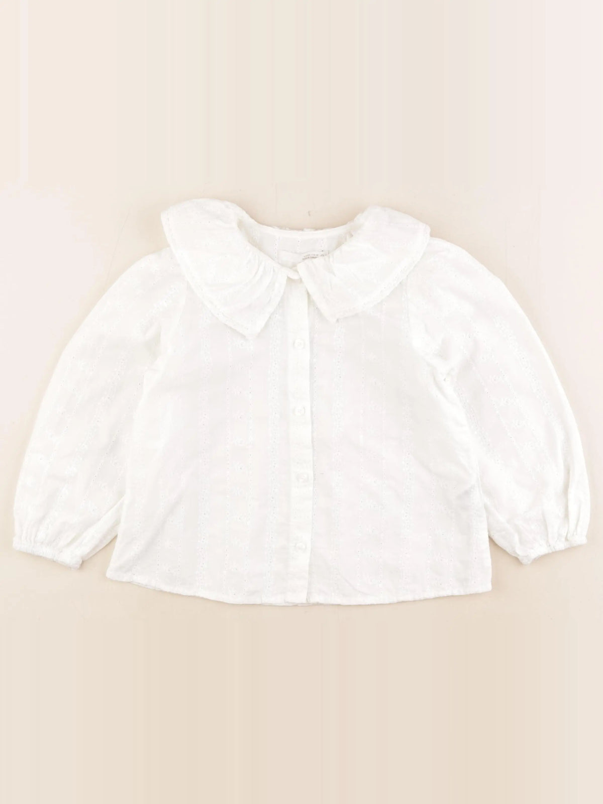 Zara - blouse blanc - 5 ans