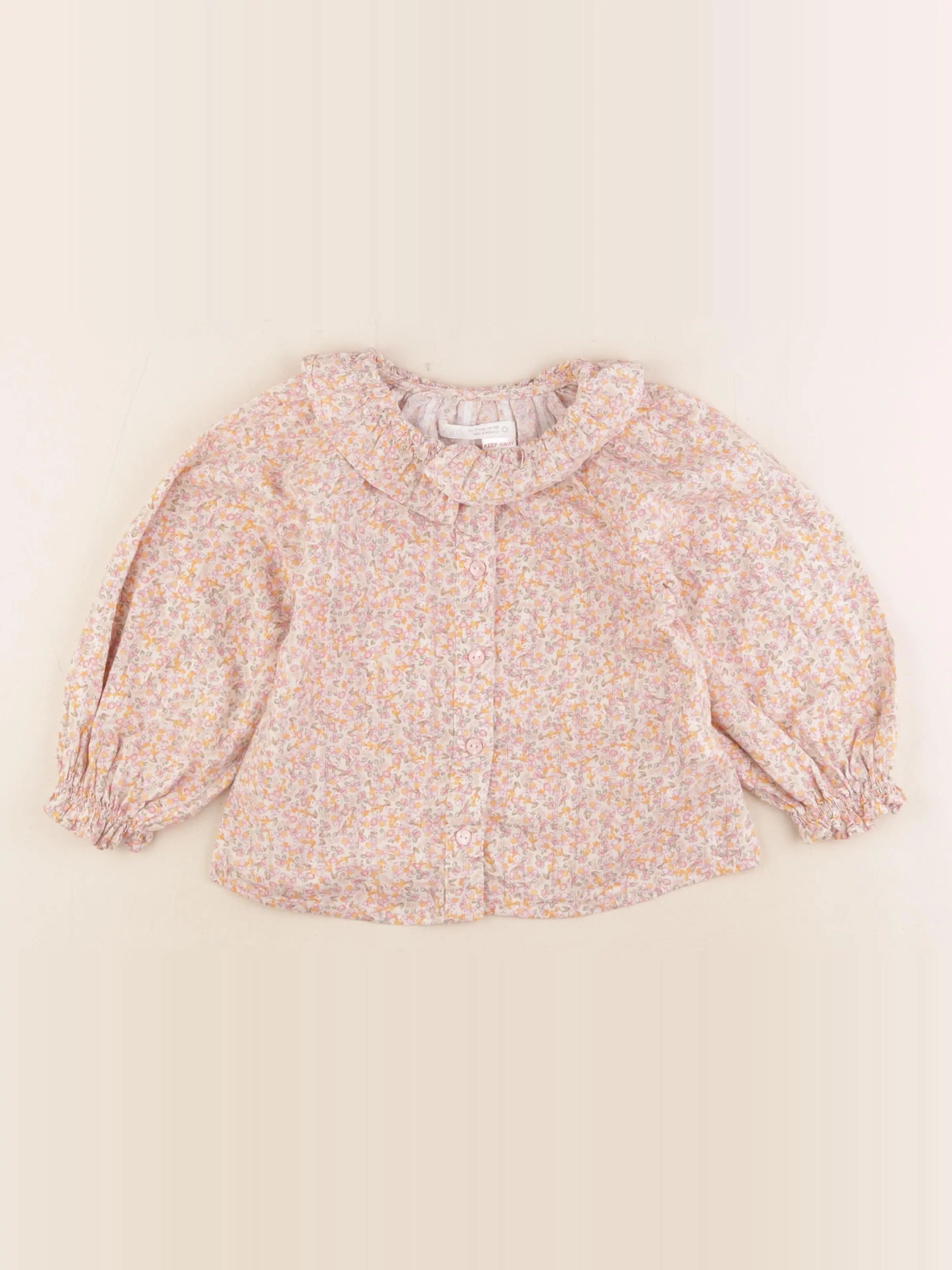 Zara - blouse multicolore - 4 ans