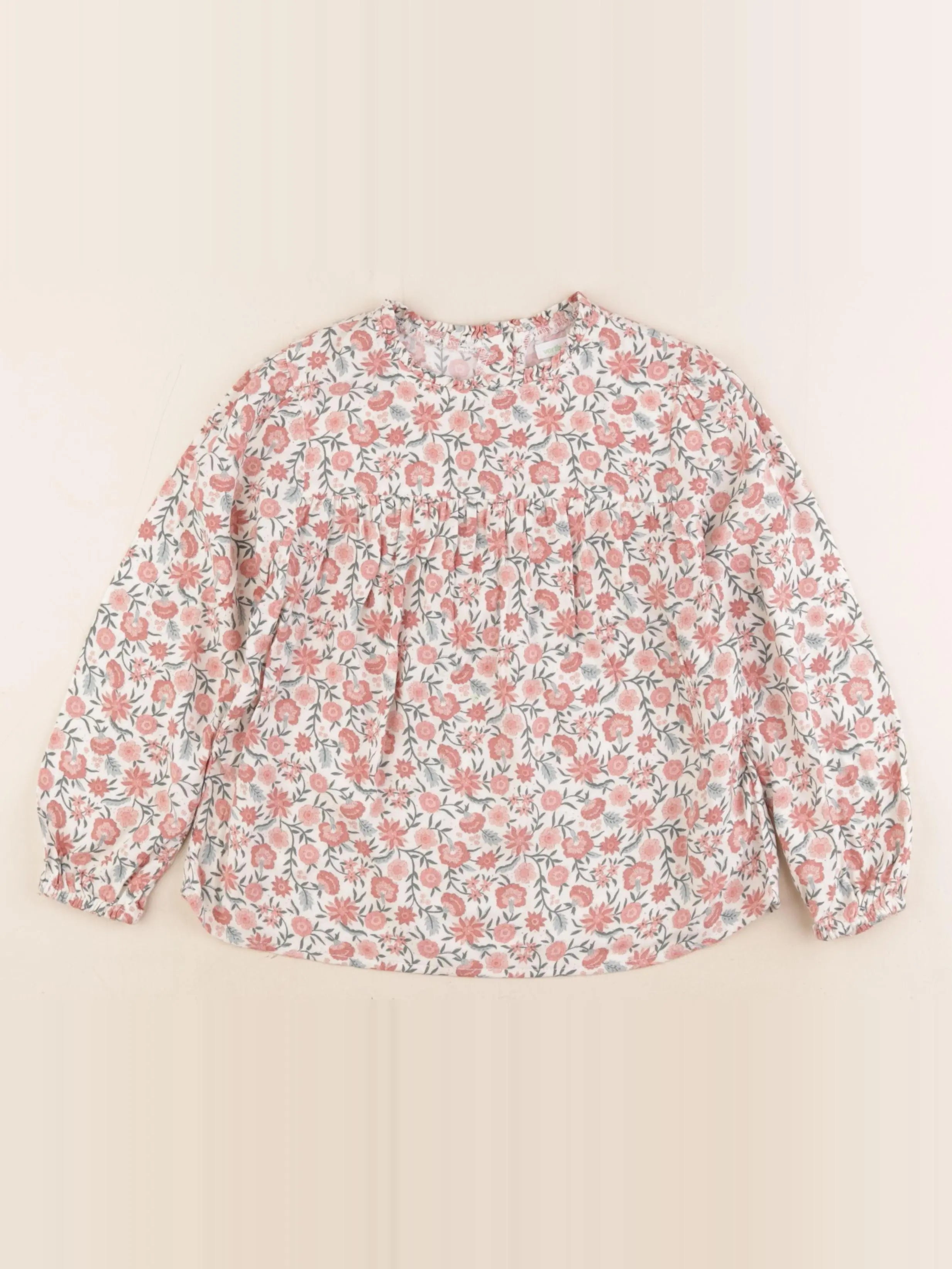 Vertbaudet - blouse multicolore - 6 ans